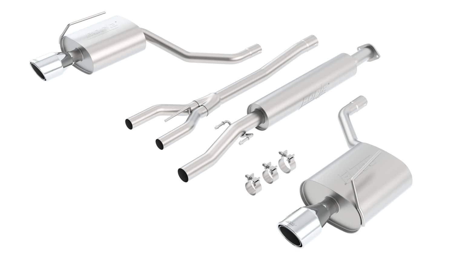 Borla - 140386 - Exhaust System Kit