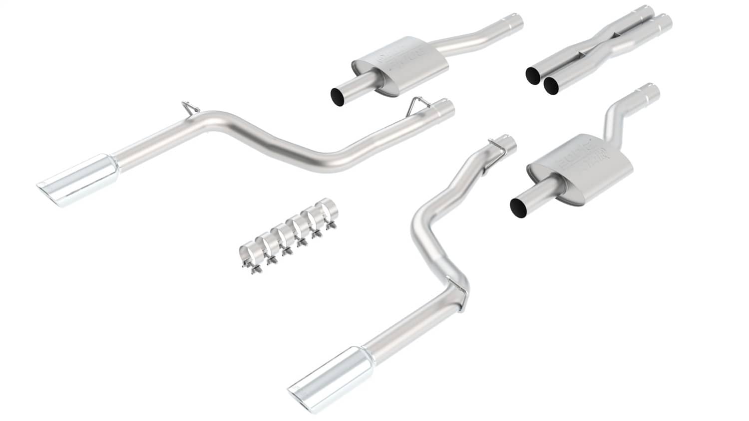 Borla - 140407 - Exhaust System Kit