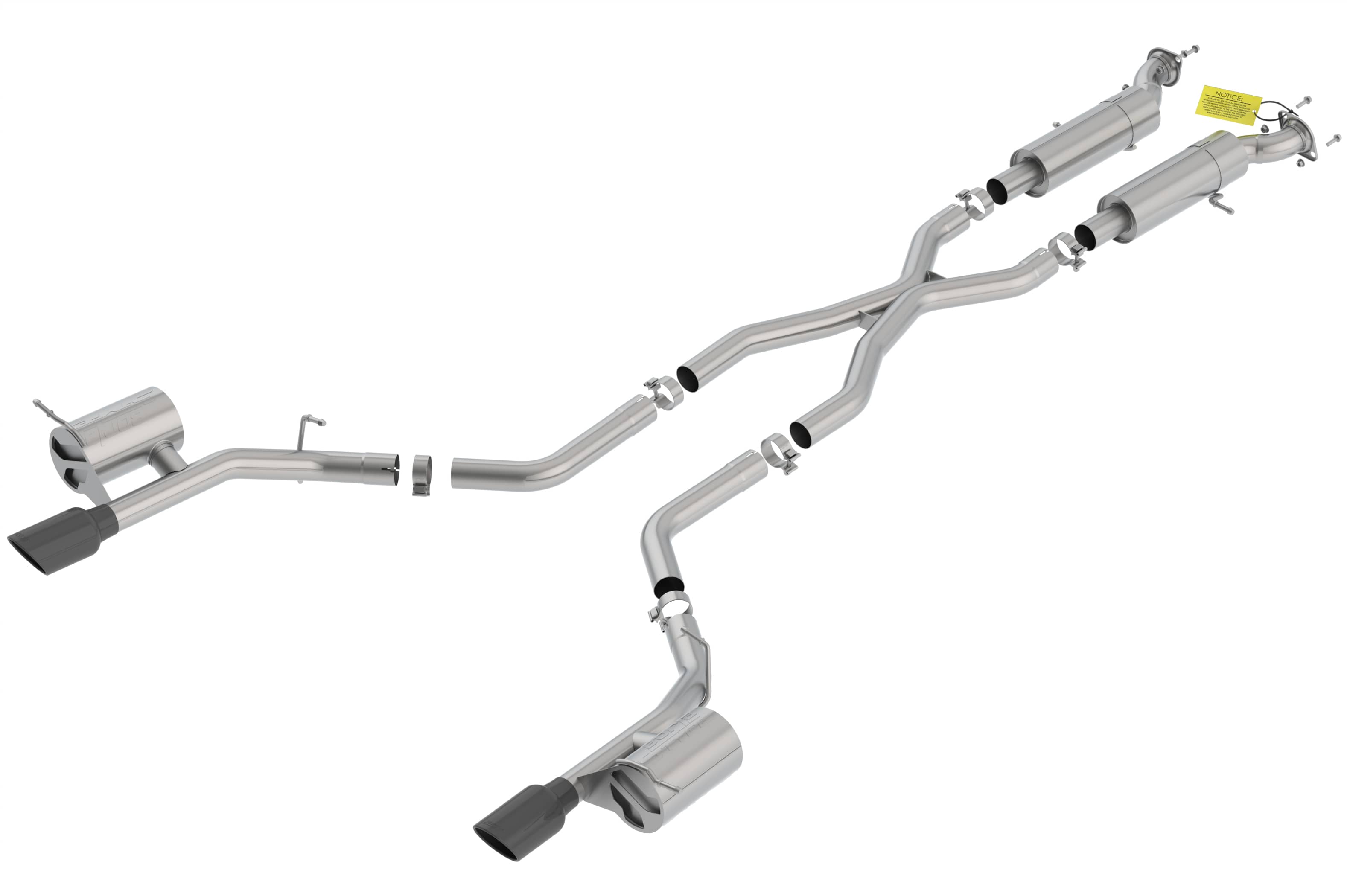 Borla - 140791BC - Exhaust System Kit