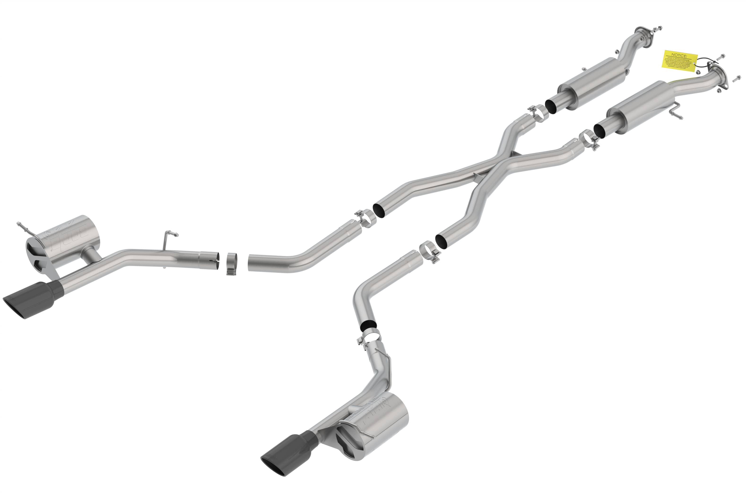 Borla - 140792BC - Exhaust System Kit