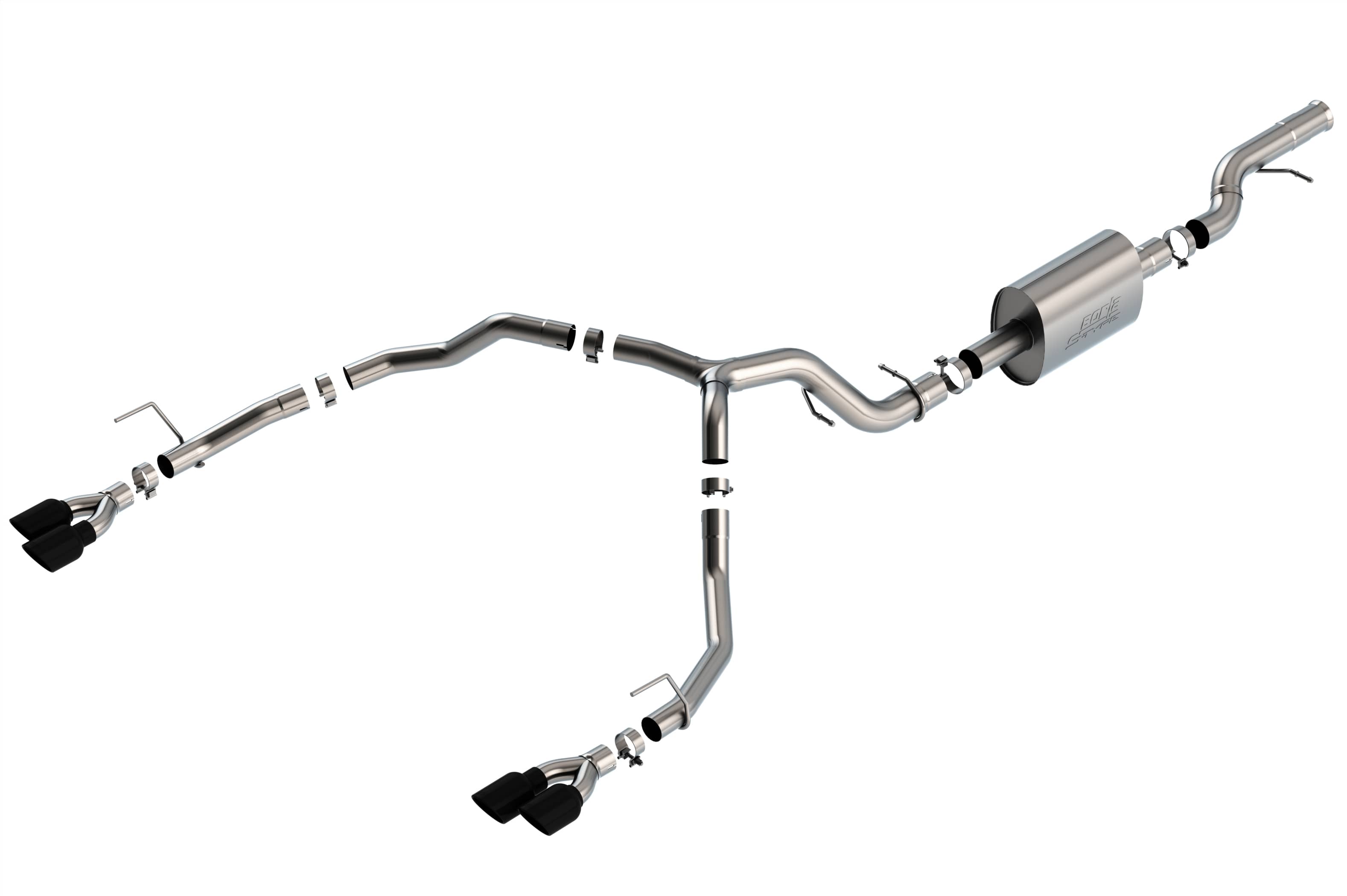 Borla - 140859BC - Exhaust System Kit