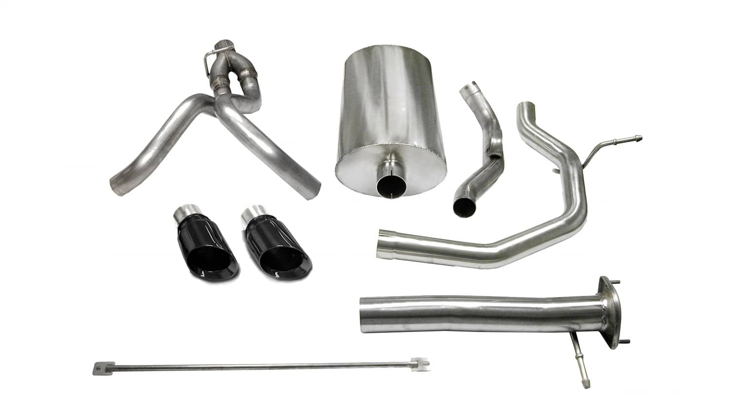 Corsa Performance - 14254BLK - Exhaust System Kit