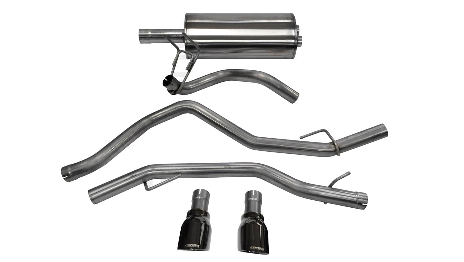 Corsa Performance - 14405BLK - Exhaust System Kit