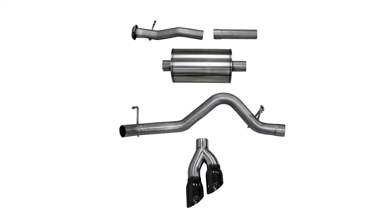 Corsa Performance - 14744BLK - Exhaust System Kit