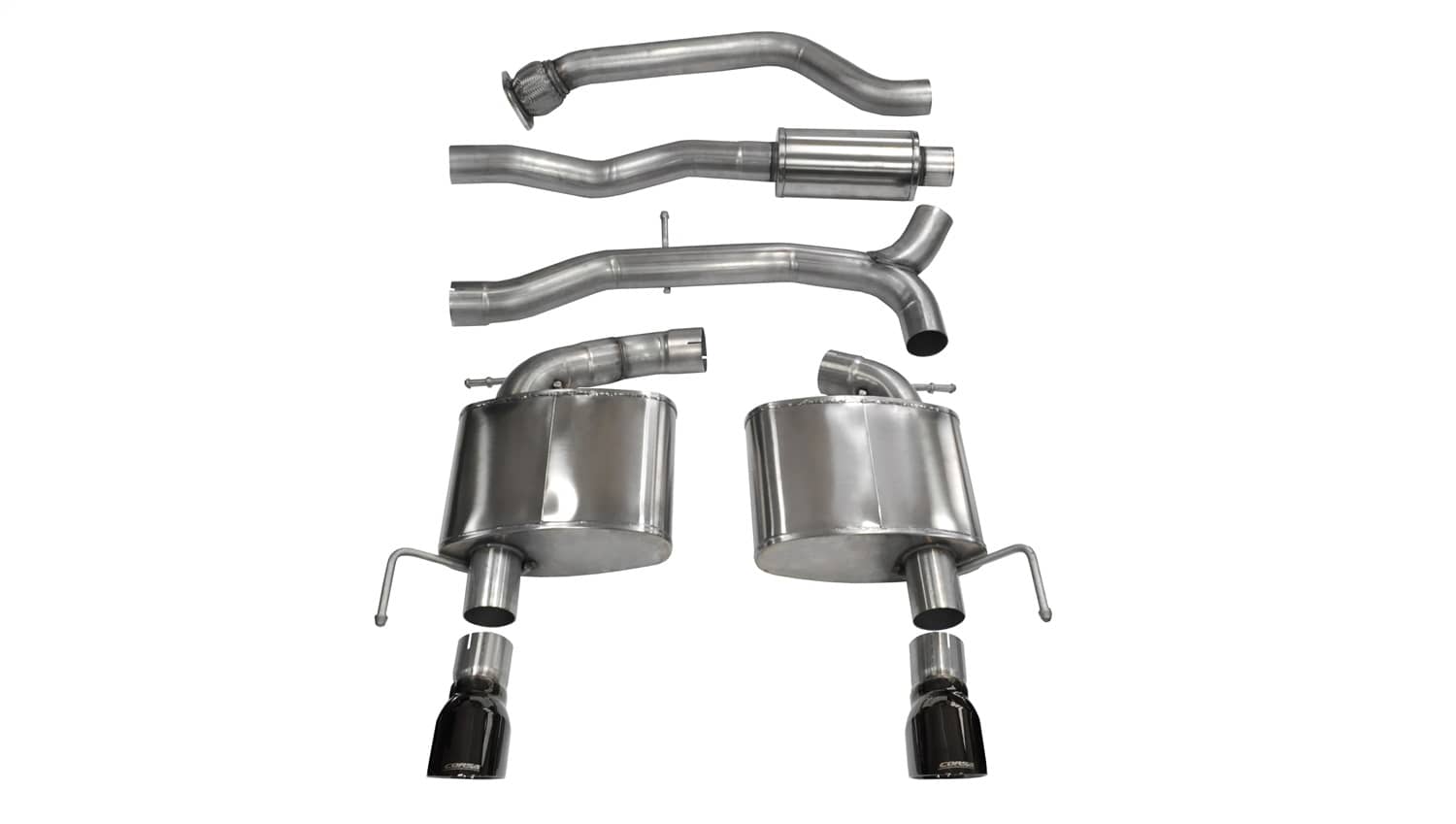 Corsa Performance - 14888BLK - Exhaust System Kit