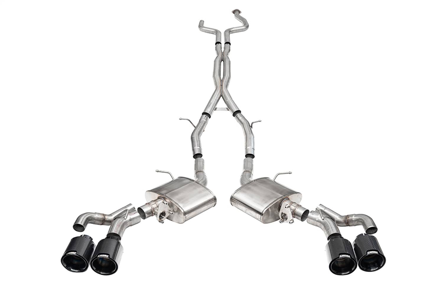 Corsa Performance - 21320CFBLK - Exhaust System Kit