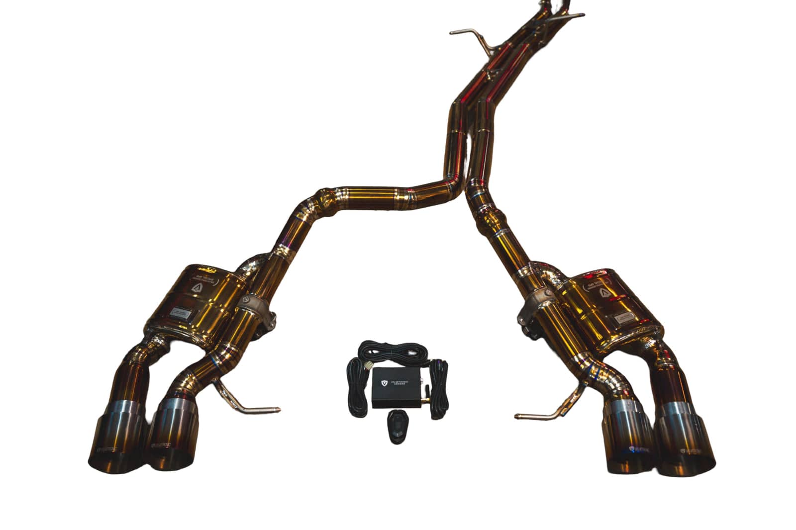 Valvetronic Designs - POR.95B.MAC.VSES.TI - Exhaust System Kit
