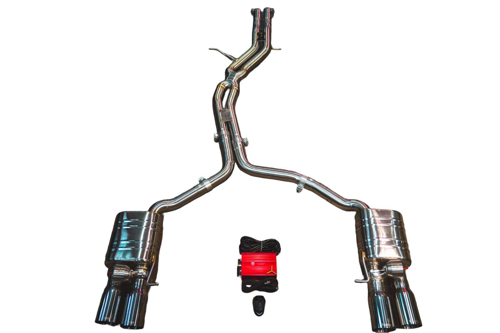 Valvetronic Designs - AUD.B8.S4.VSES.BR.RC - Exhaust System Kit