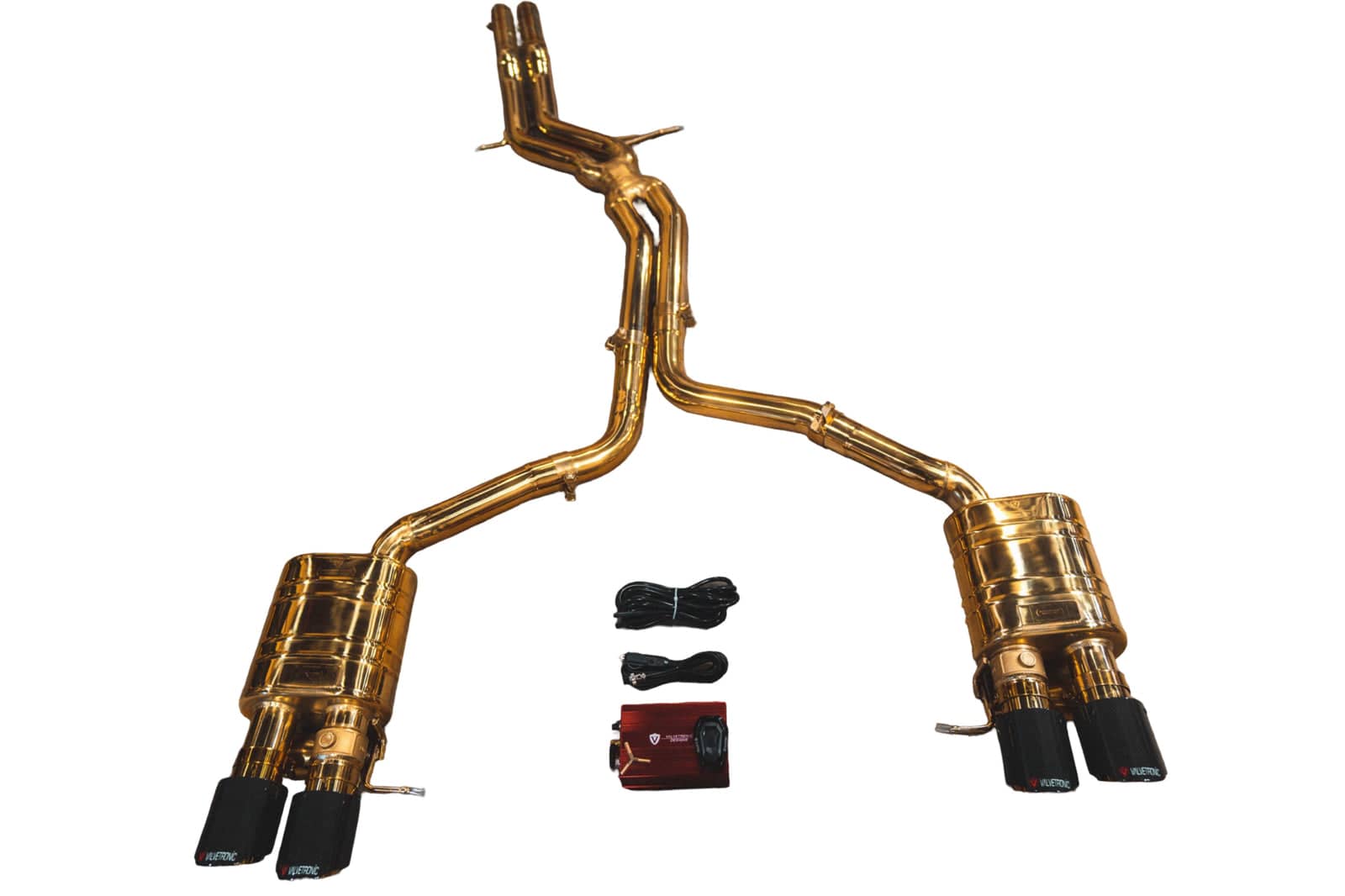 Valvetronic Designs - AUD.B8.S4.VSES.AG.RC - Exhaust System Kit