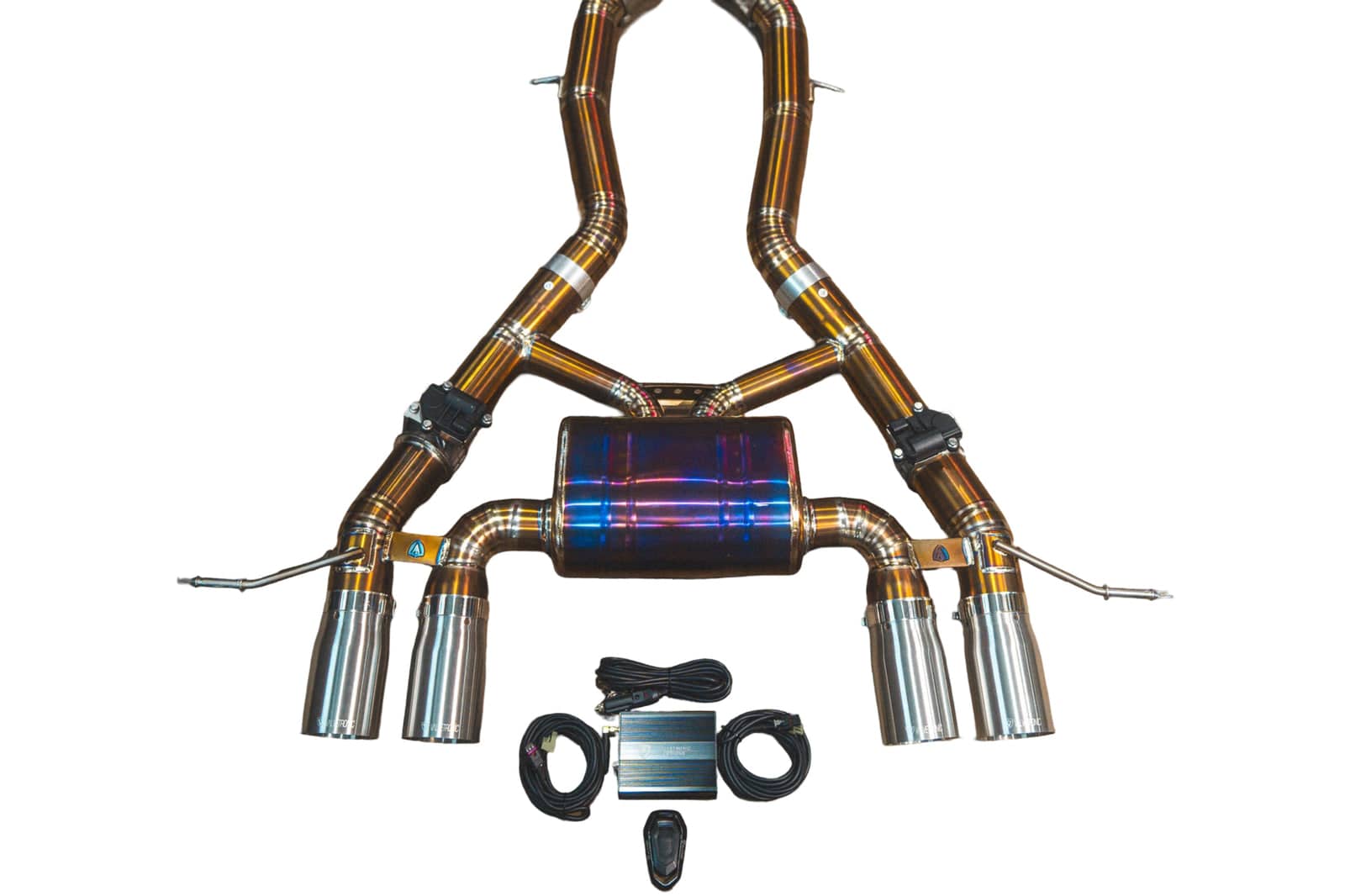 Valvetronic Designs - BMW.G8X.M3.AXL.TI.BRSH - Exhaust System Kit