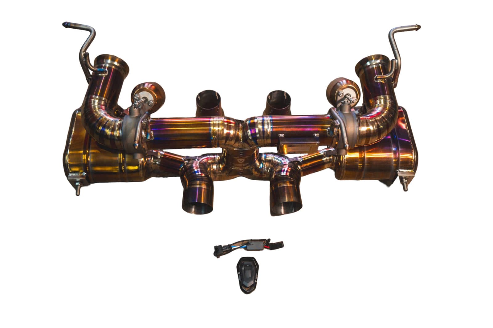 Valvetronic Designs - FER.458.VSES.TI - Exhaust System Kit
