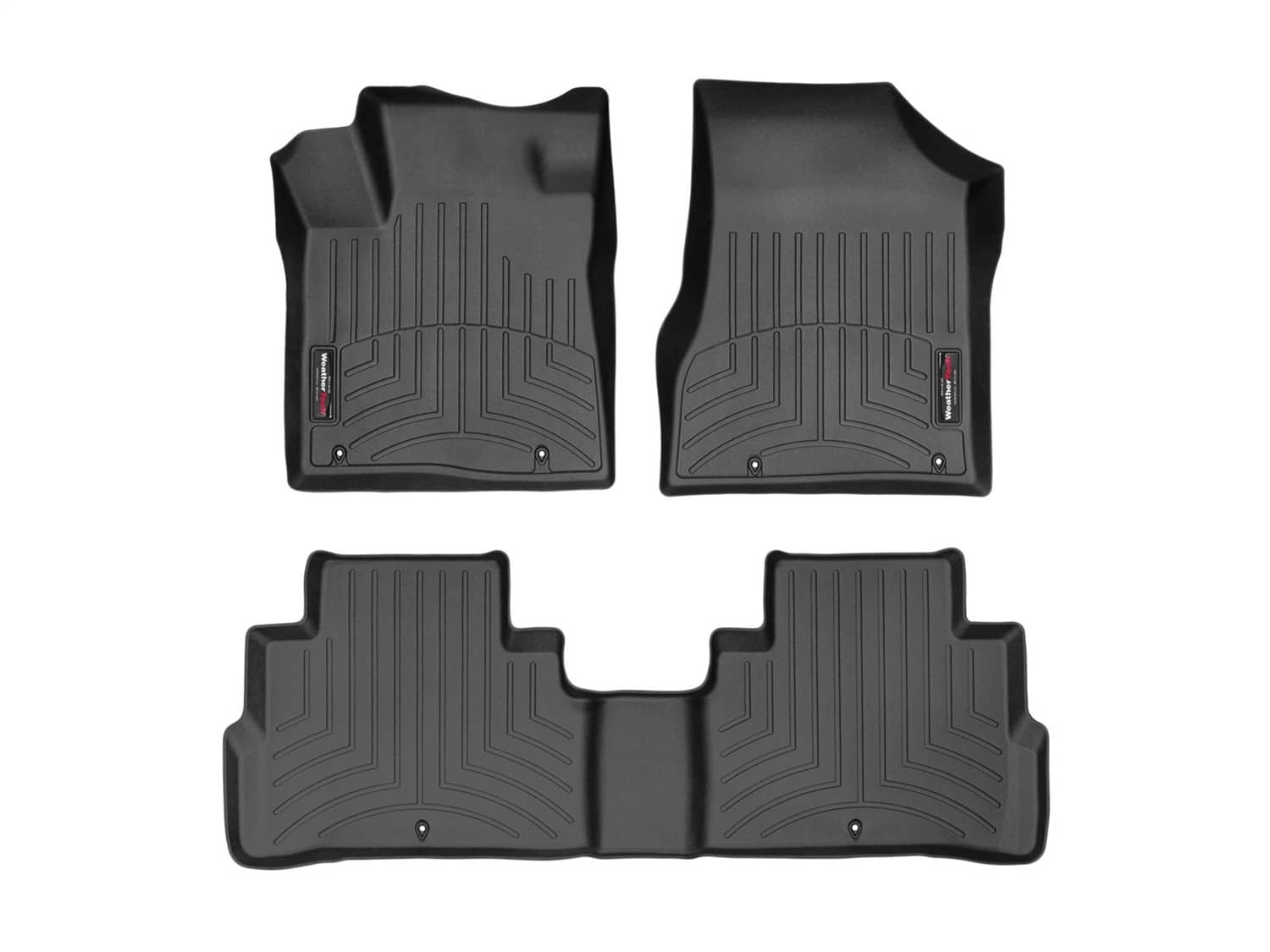 Weathertech - 4413881-4415242 - Front and Rear - Floor Mat Set