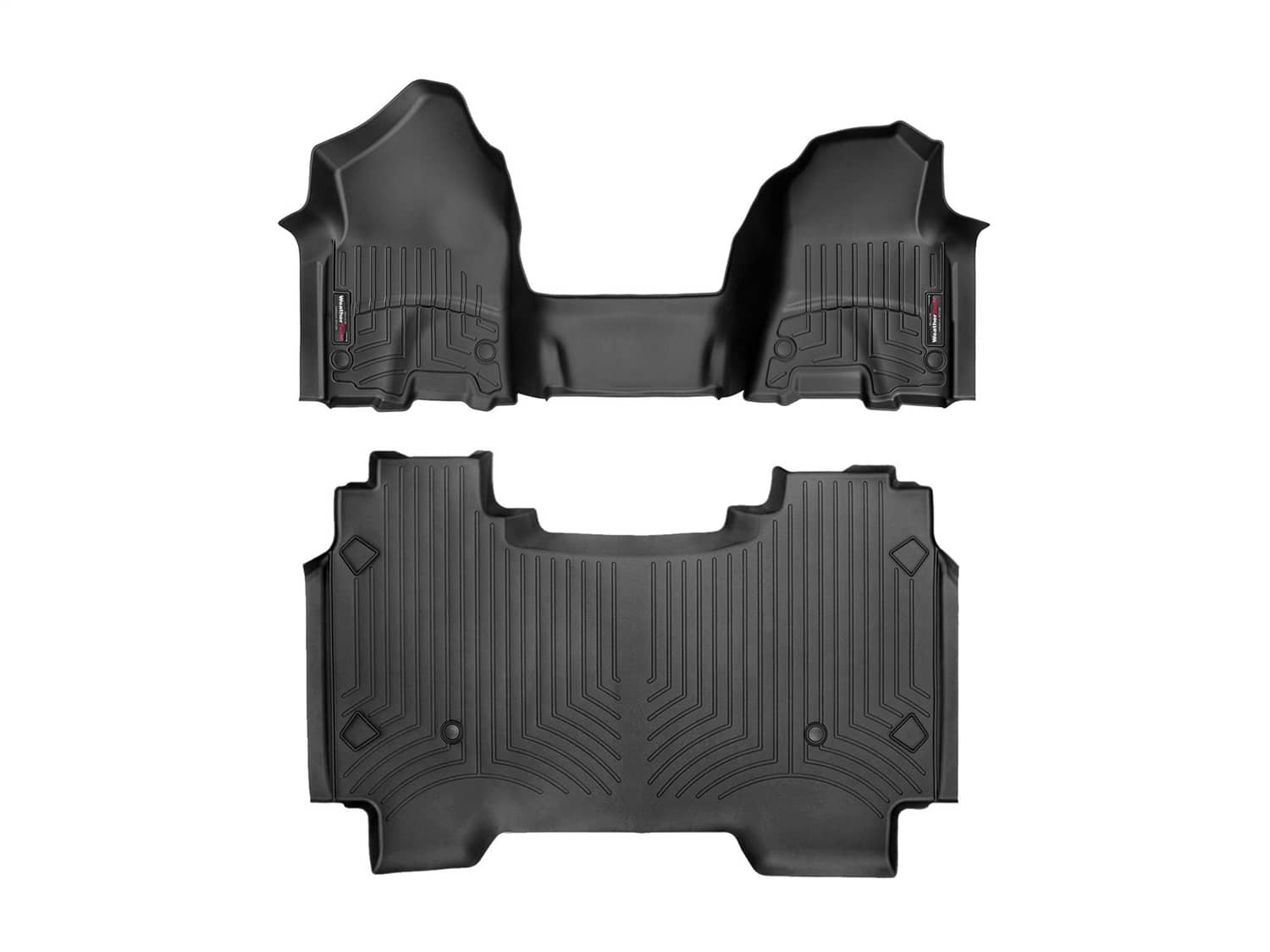 Weathertech - 4414301-4414282 - Front and Rear - Floor Mat Set