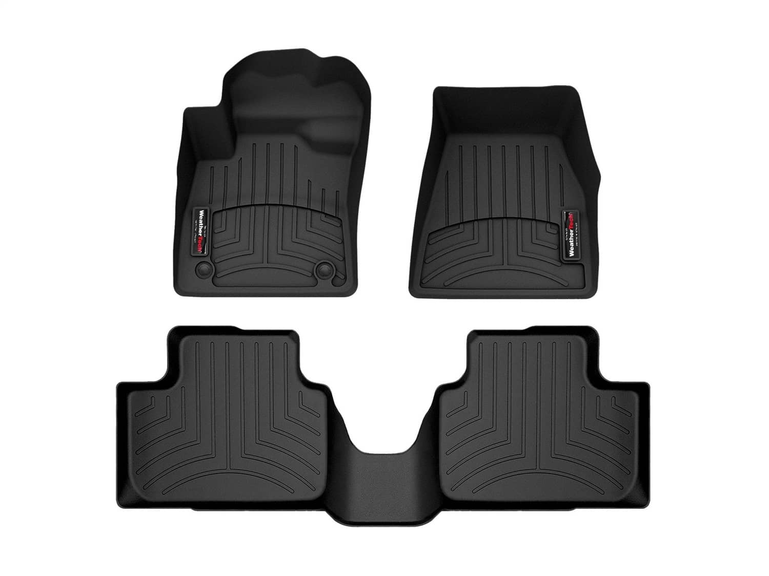 Weathertech - 4417331-4416612 - Front and Rear - Floor Mat Set