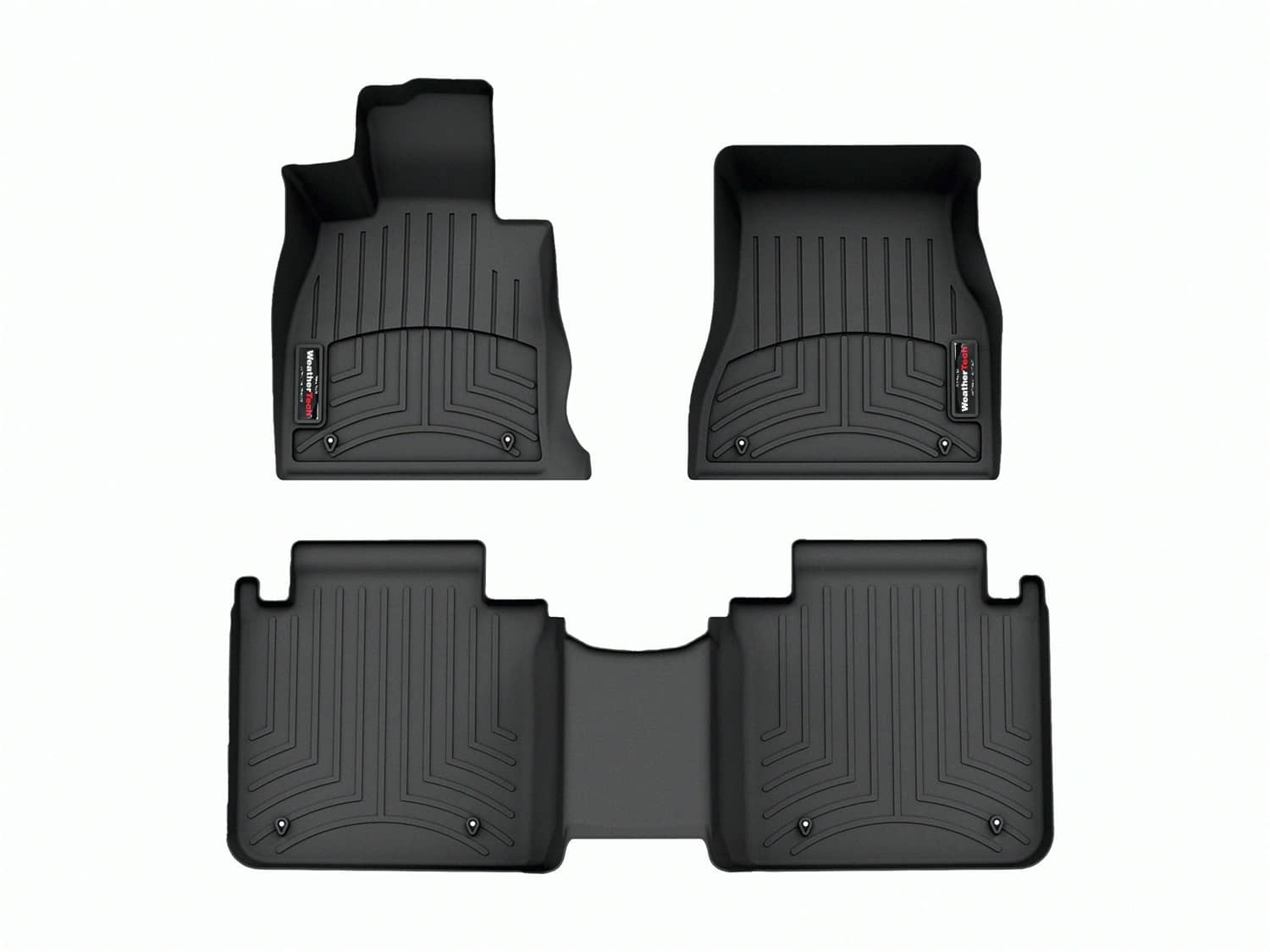 Weathertech - 441790-1-2 - Front and Rear - Floor Mat Set