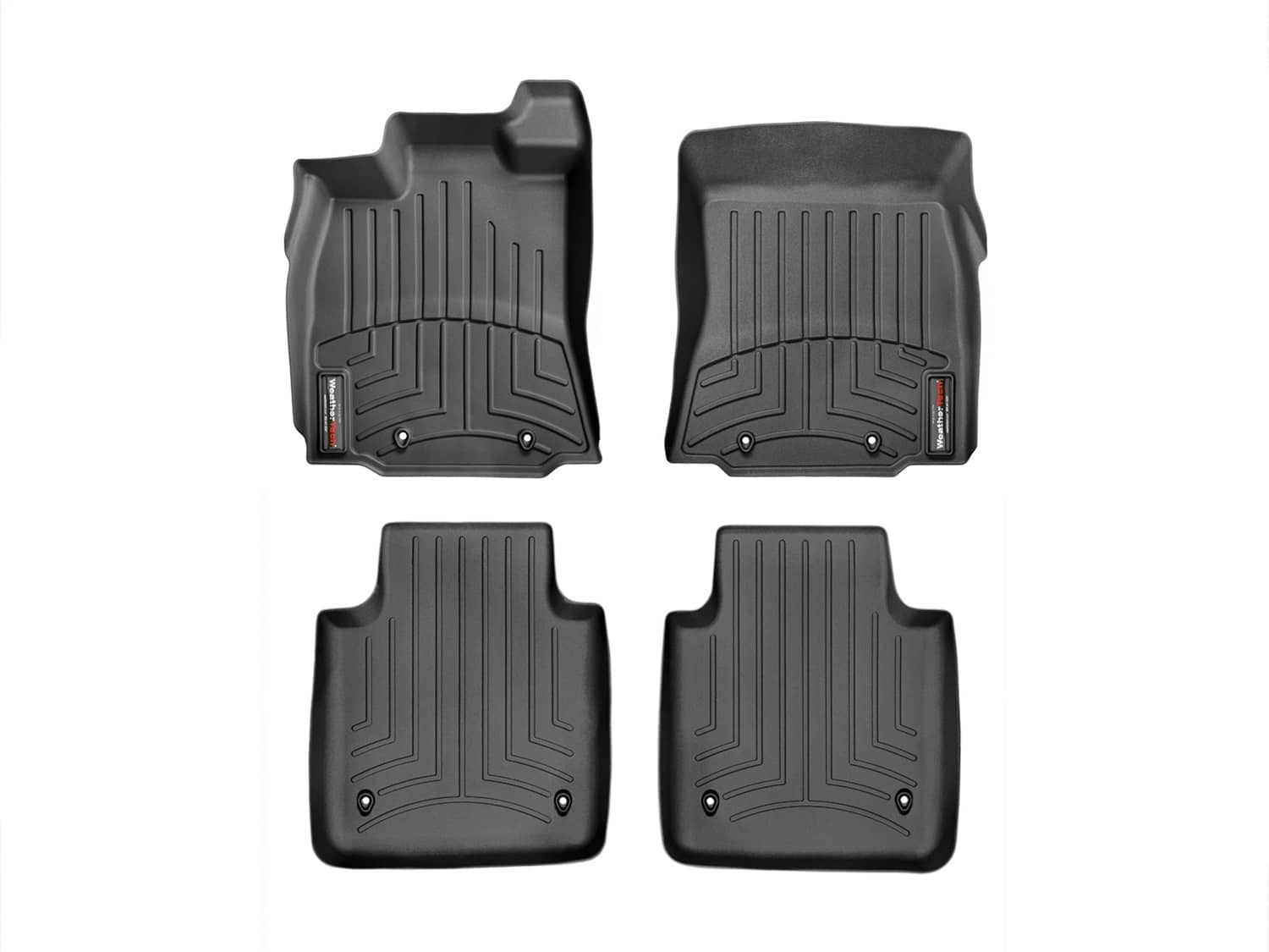 Weathertech - 44447-1-4 - Front and Rear - Floor Mat Set
