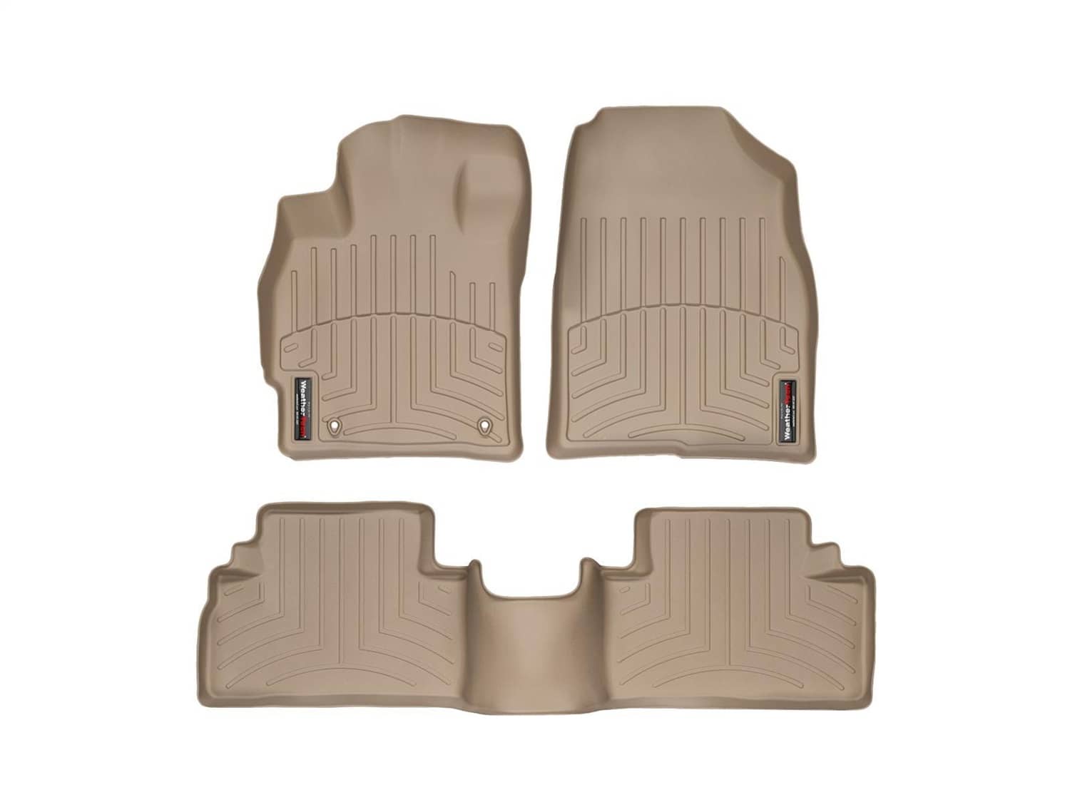 Weathertech - 45122-1-2 - Front and Rear - Floor Mat Set