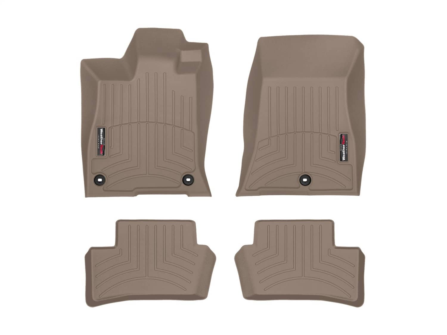 Weathertech - 451655-1-2 - Front and Rear - Floor Mat Set