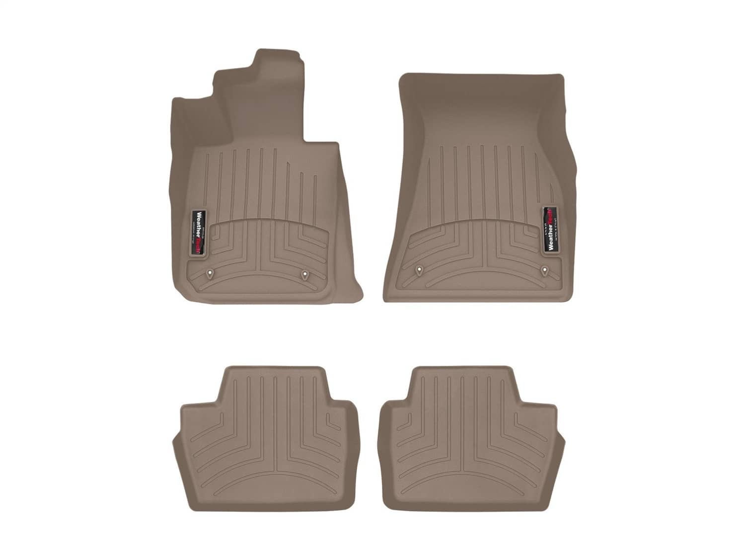 Weathertech - 4516931-4516733 - Front and Rear - Floor Mat Set