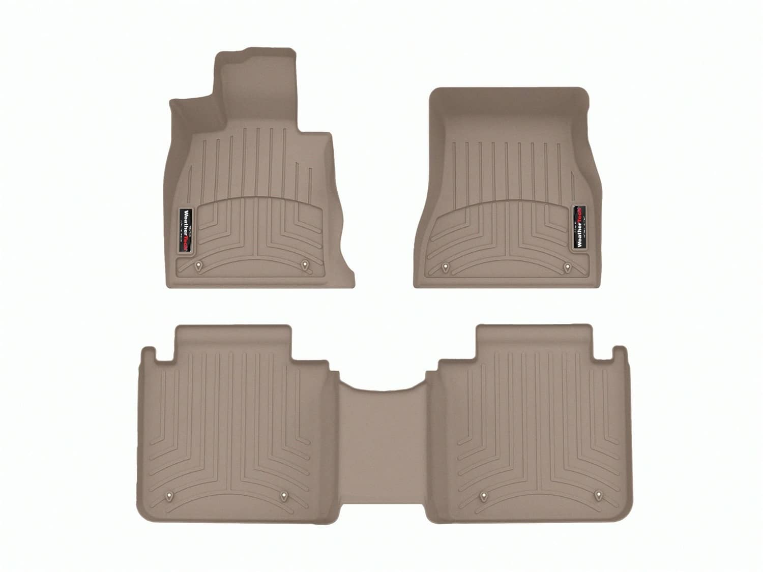 Weathertech - 451790-1-2 - Front and Rear - Floor Mat Set