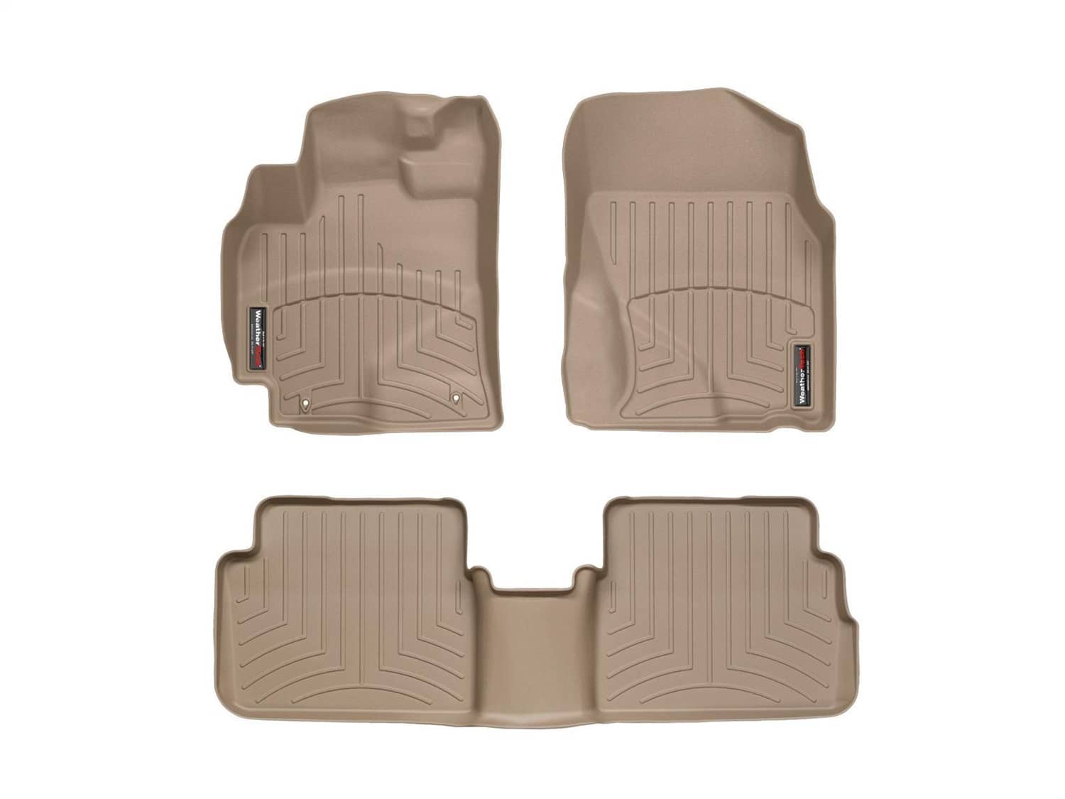 Weathertech - 45186-1-2 - Front and Rear - Floor Mat Set