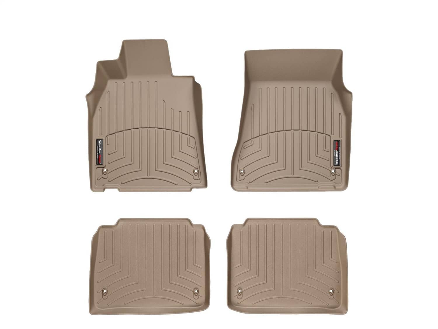Weathertech - 45207-1-2 - Front and Rear - Floor Mat Set