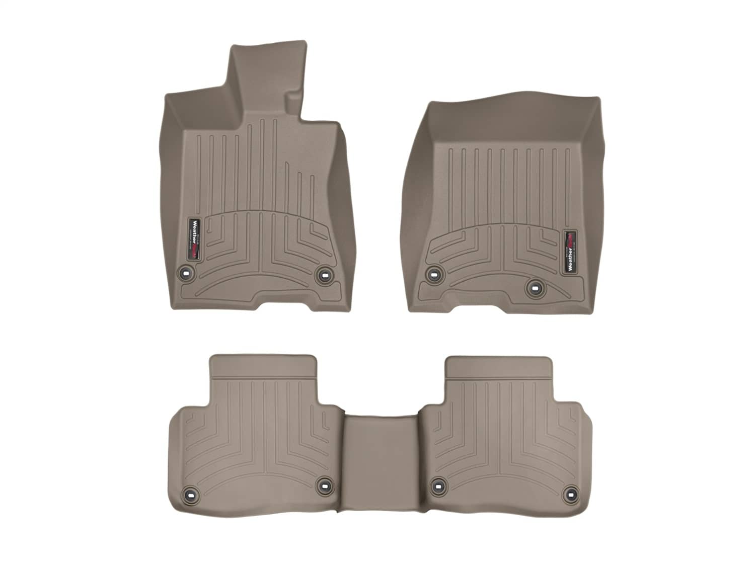 Weathertech - 45558-1-2 - Front and Rear - Floor Mat Set