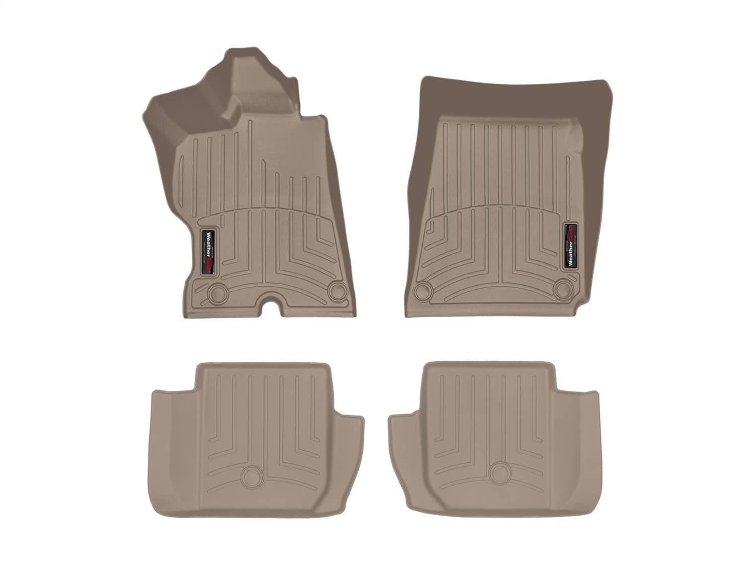 Weathertech - 45627-1-2 - Front and Rear - Floor Mat Set