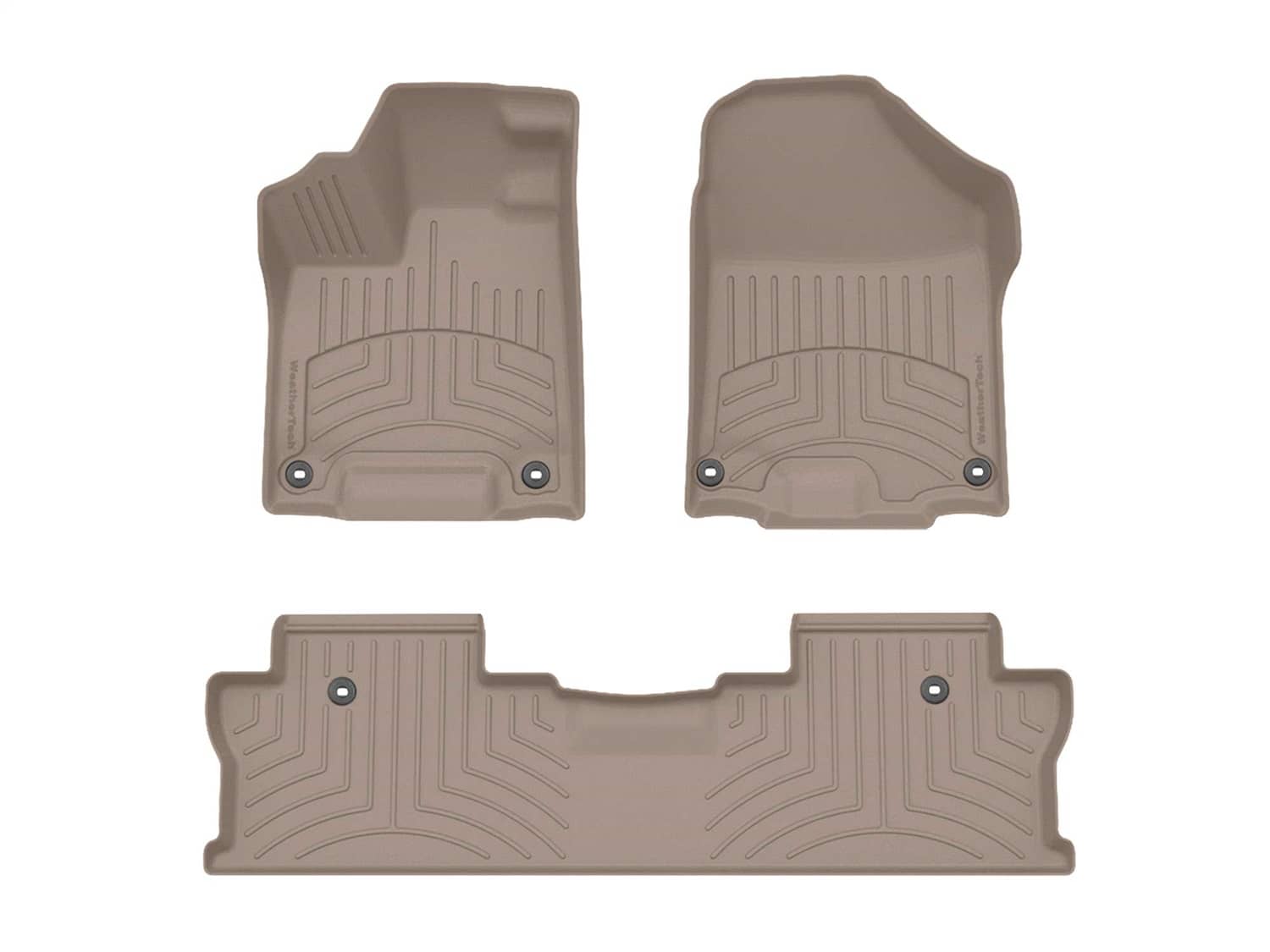 Weathertech - 45971-1-2IM - Front and Rear - Floor Mat Set