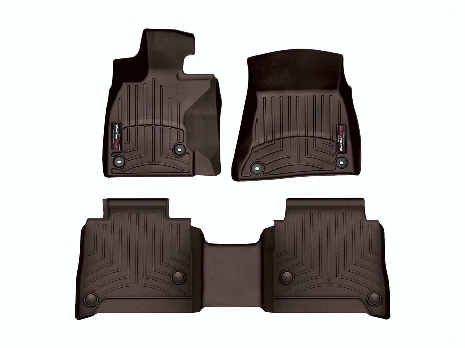 Weathertech - 4713951-4714552 - Front and Rear - Floor Mat Set