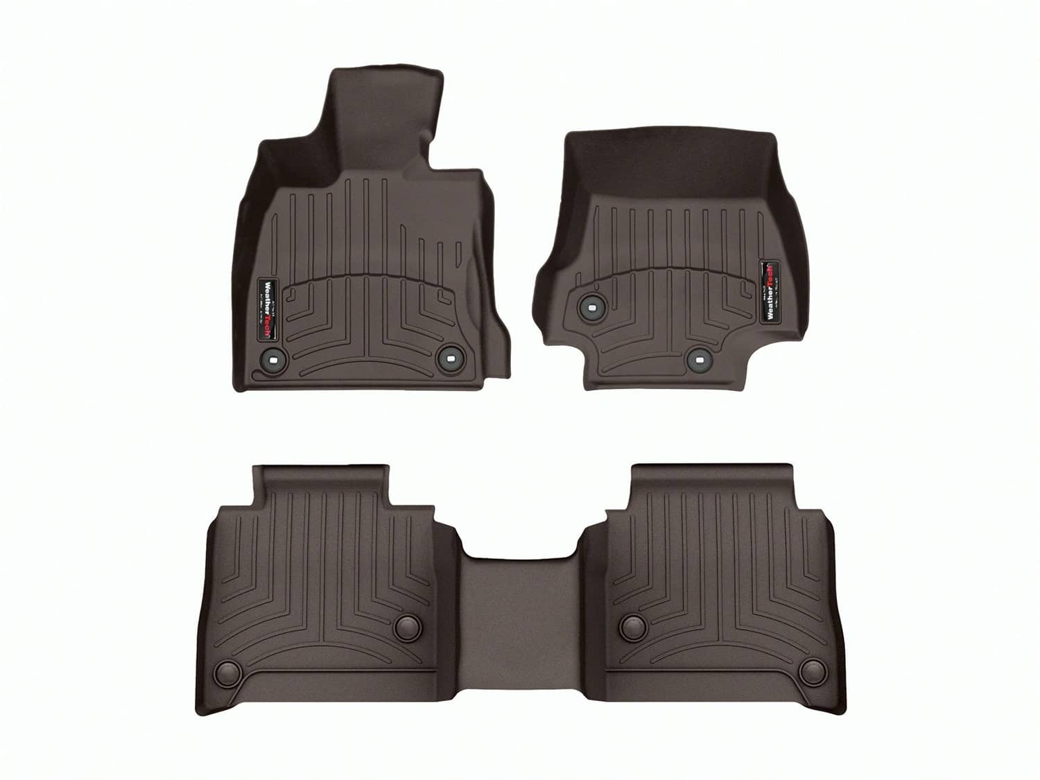 Weathertech - 471455-1-2 - Front and Rear - Floor Mat Set