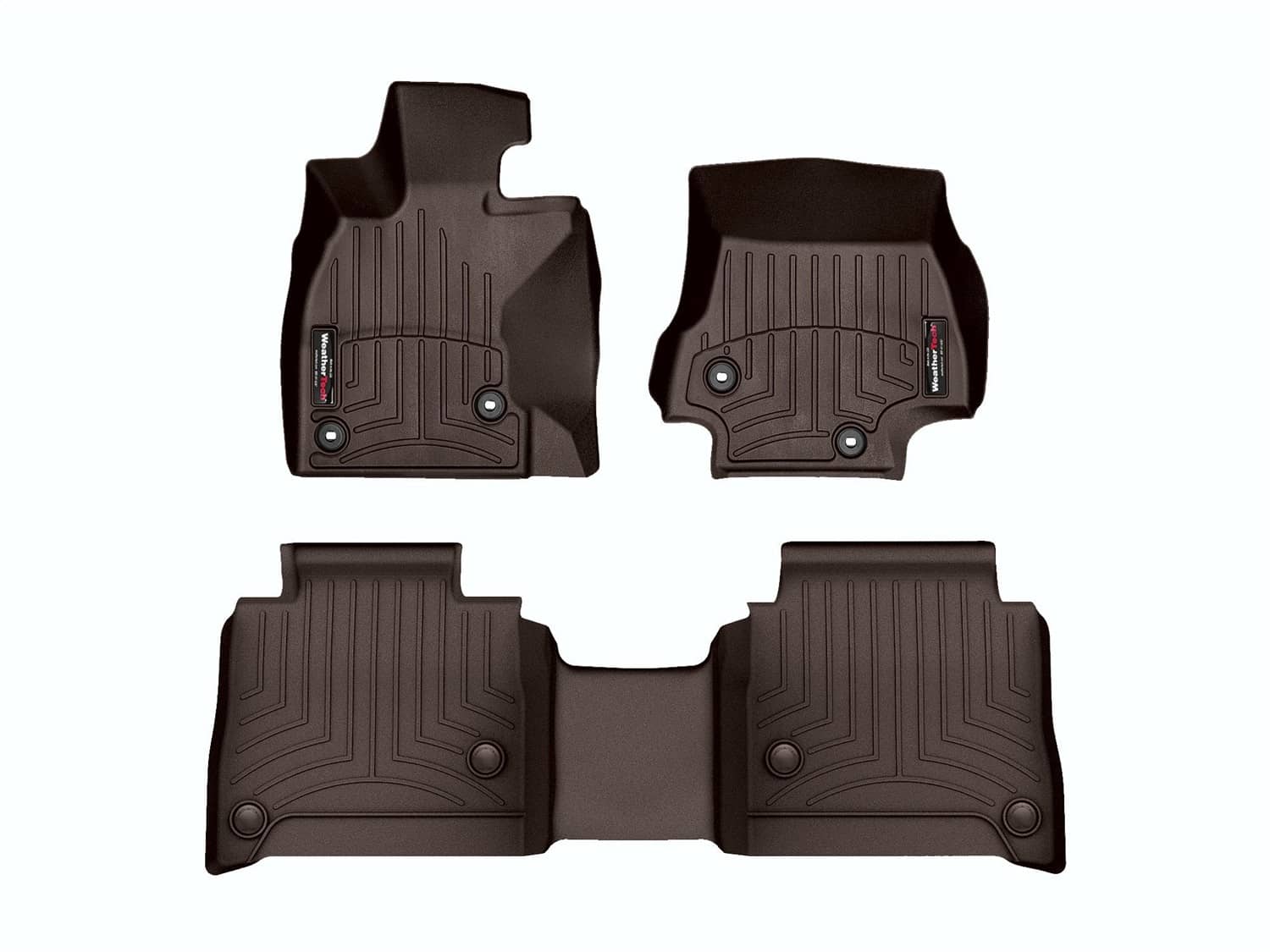 Weathertech - 4715031-4714552 - Front and Rear - Floor Mat Set
