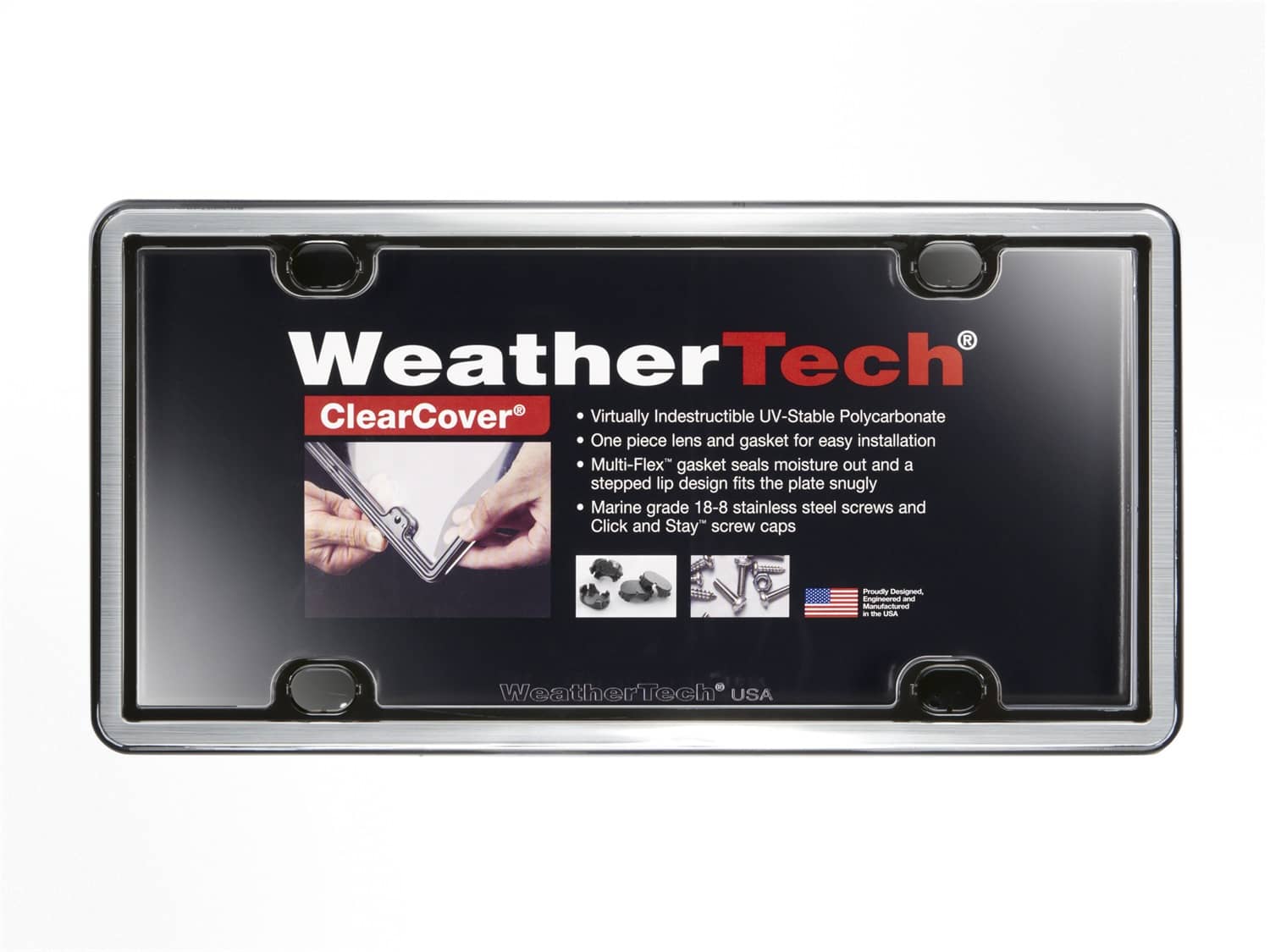 Weathertech - 60027 - License Plate Cover