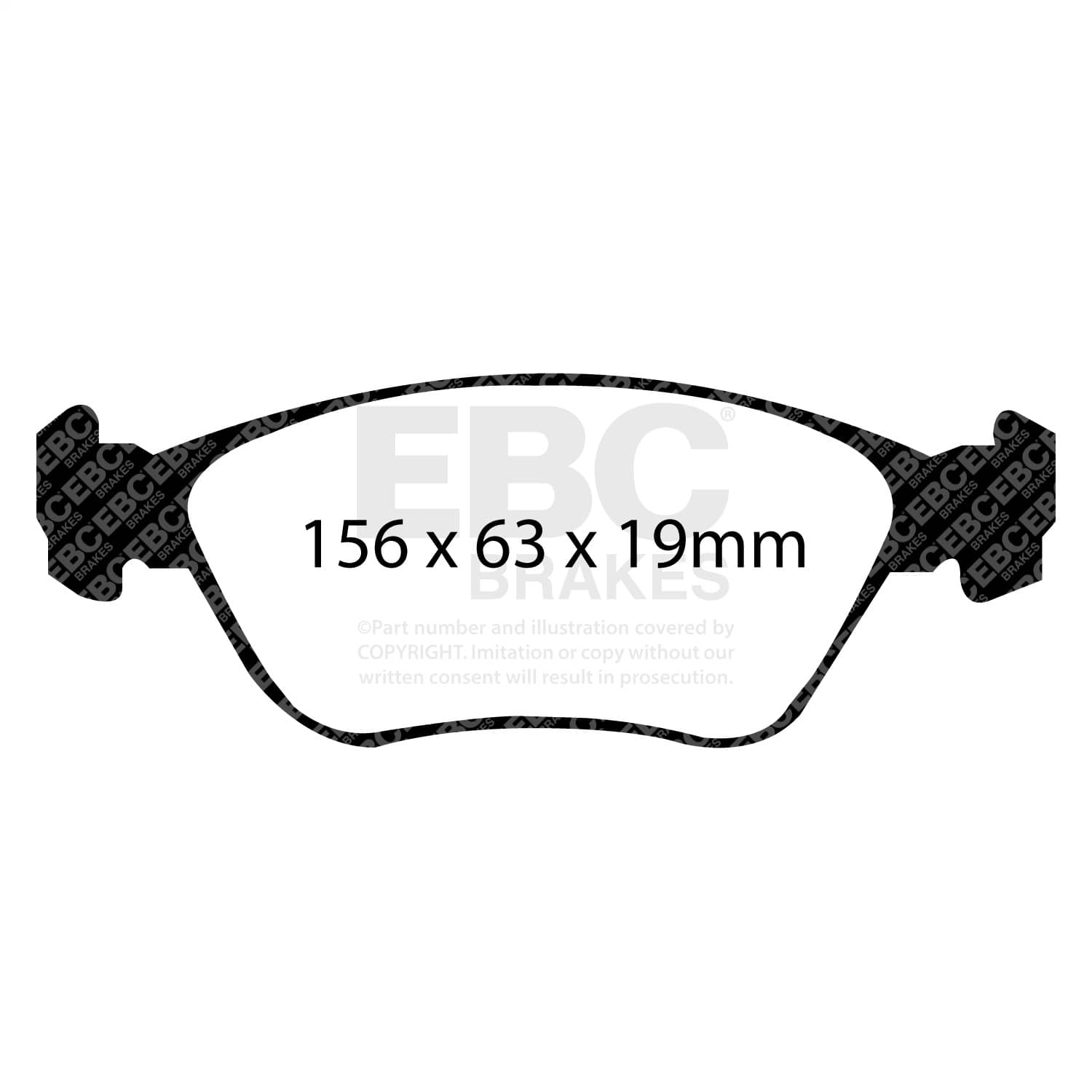 EBC Brakes - DP31362C - Disc Brake Pad