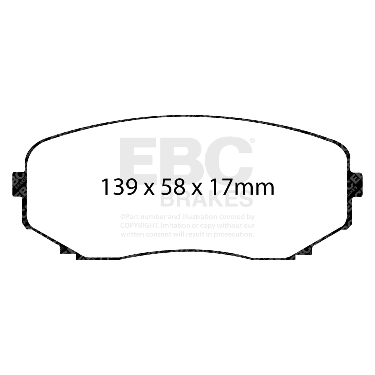 EBC Brakes - DP31794C - Disc Brake Pad