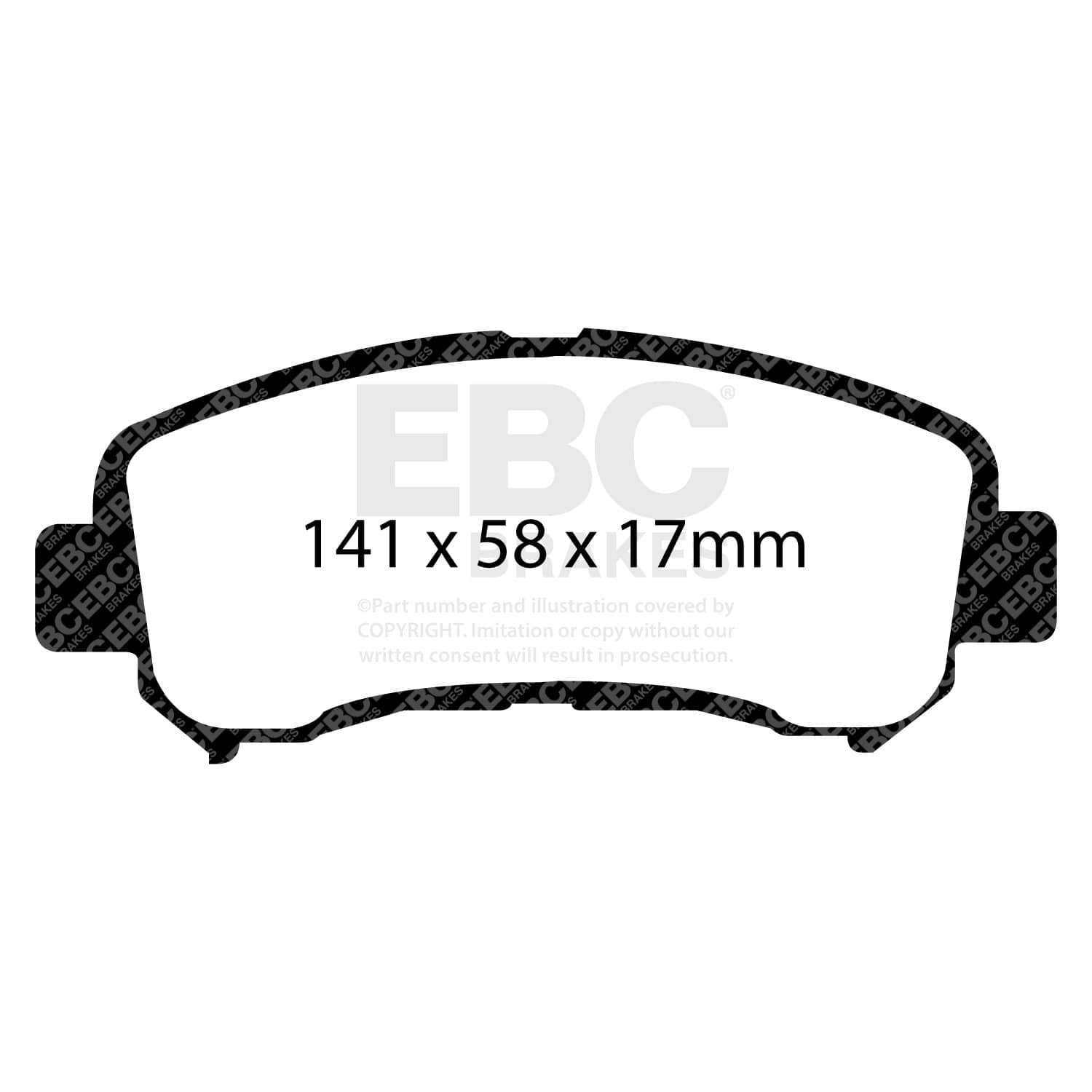 EBC Brakes - DP31954C - Disc Brake Pad