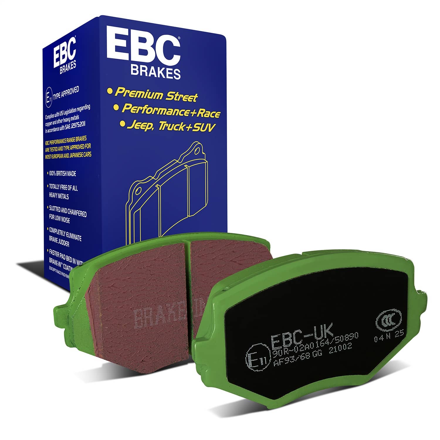 EBC Brakes - DP21002 - Disc Brake Pad