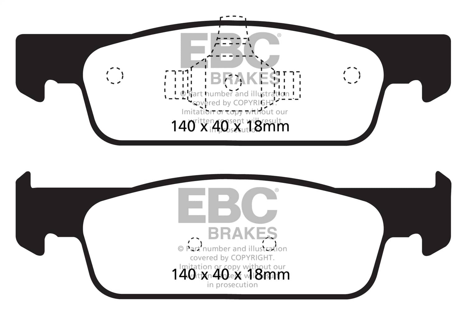 EBC Brakes - DP22146 - Disc Brake Pad