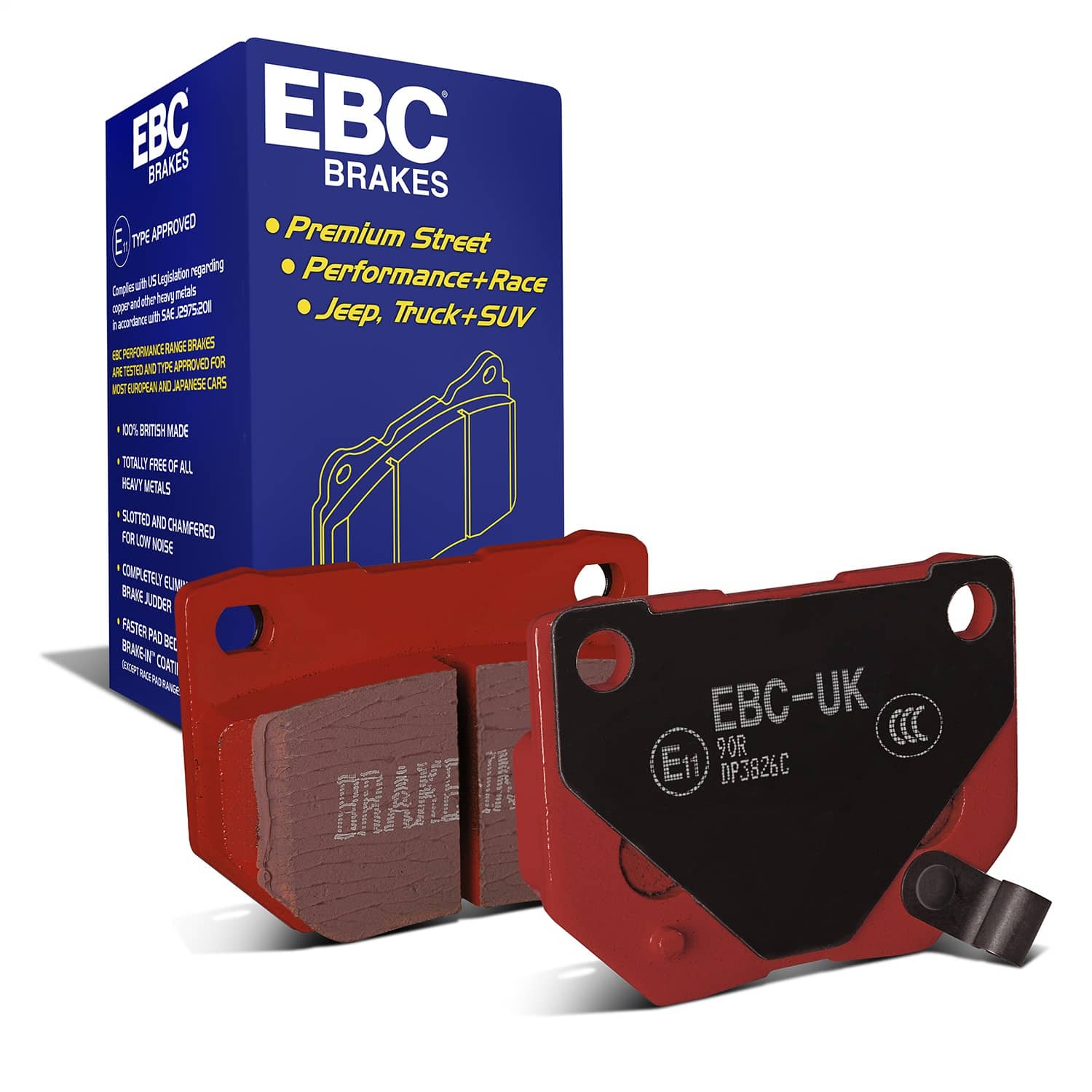 EBC Brakes - DP3826C - Disc Brake Pad