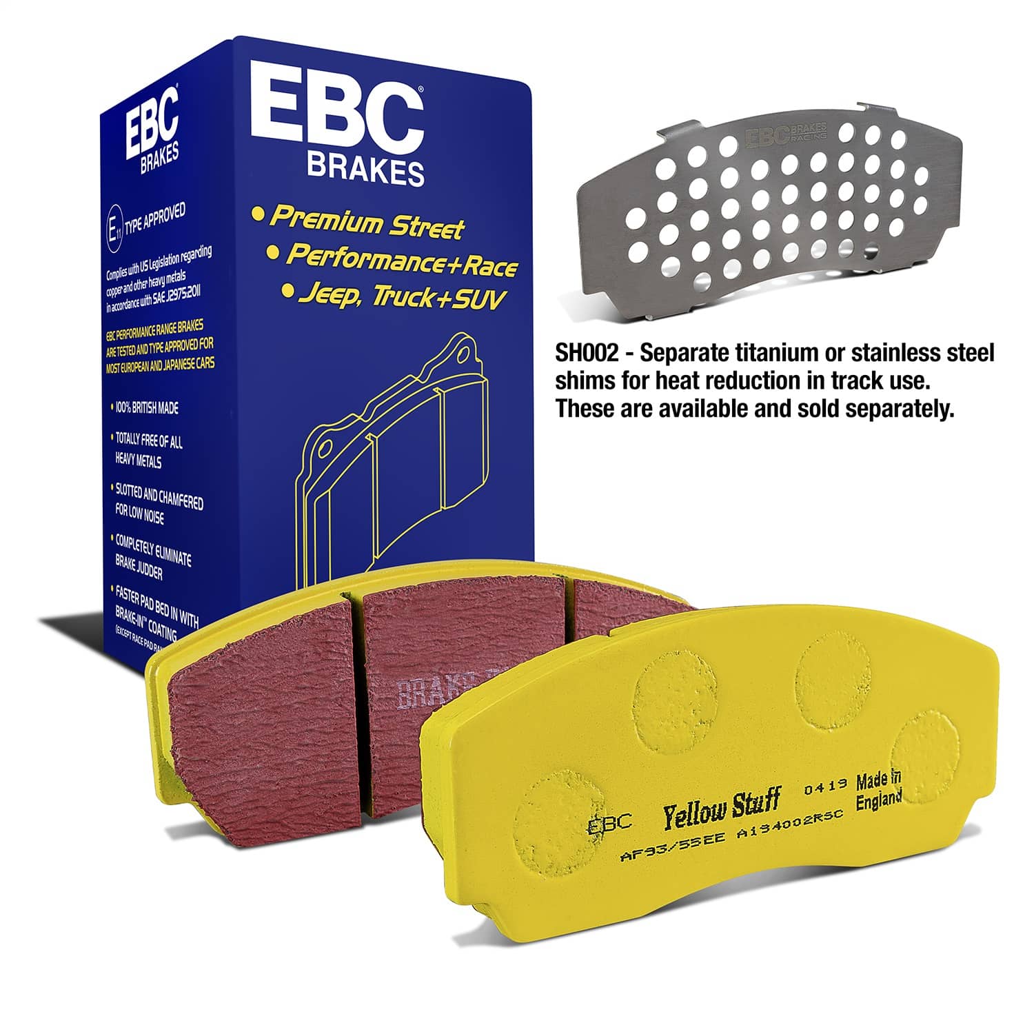 EBC Brakes - DP4002R - Disc Brake Pad