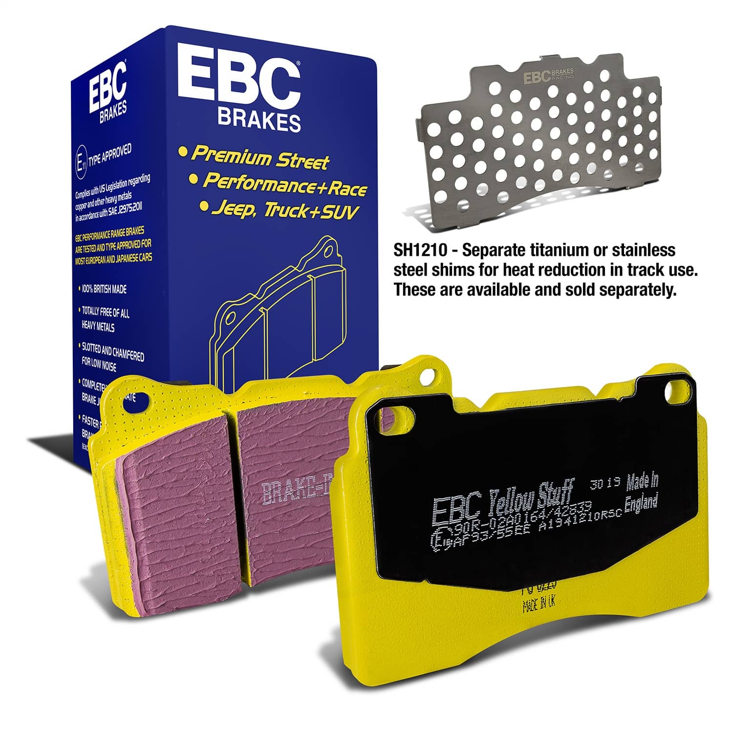 EBC Brakes - DP41210R - Disc Brake Pad