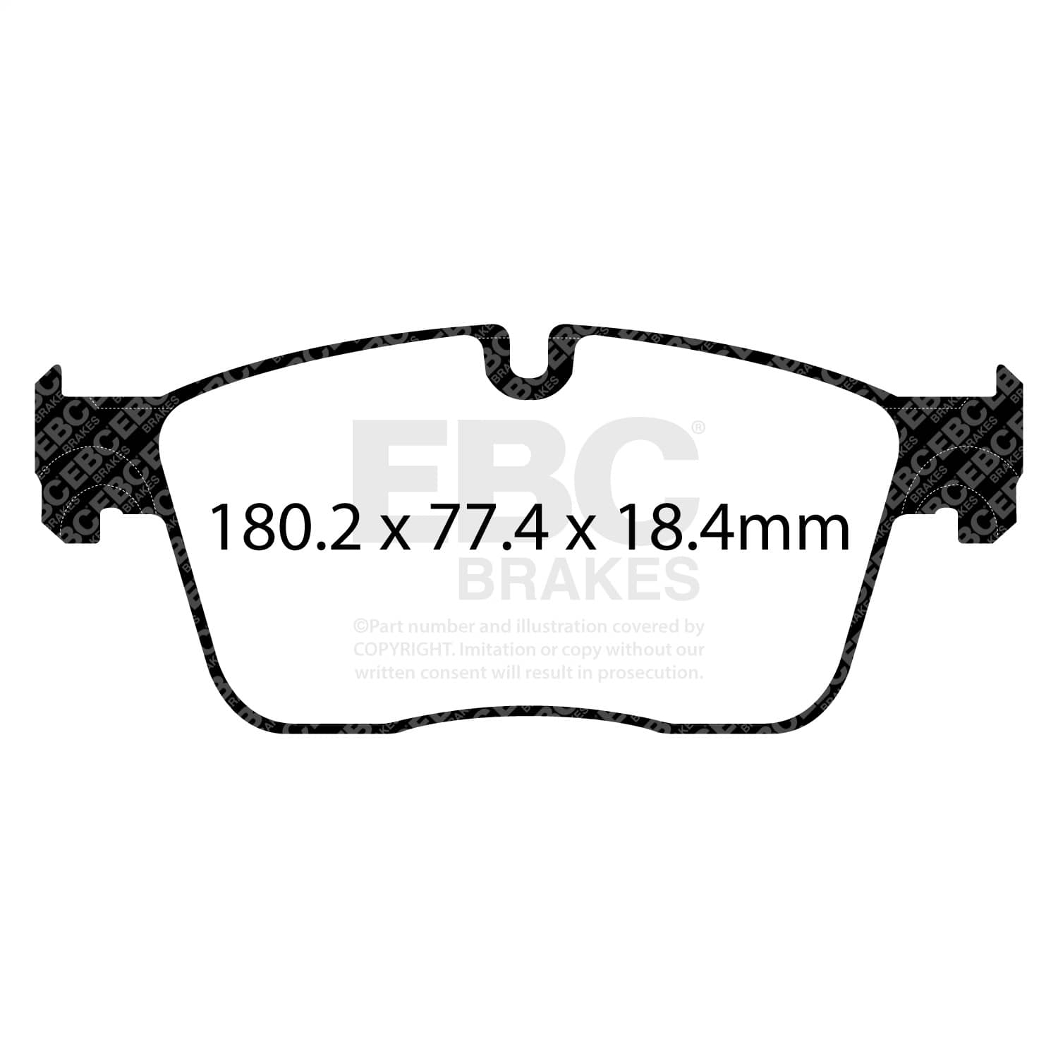 EBC Brakes - DP62253 - Disc Brake Pad