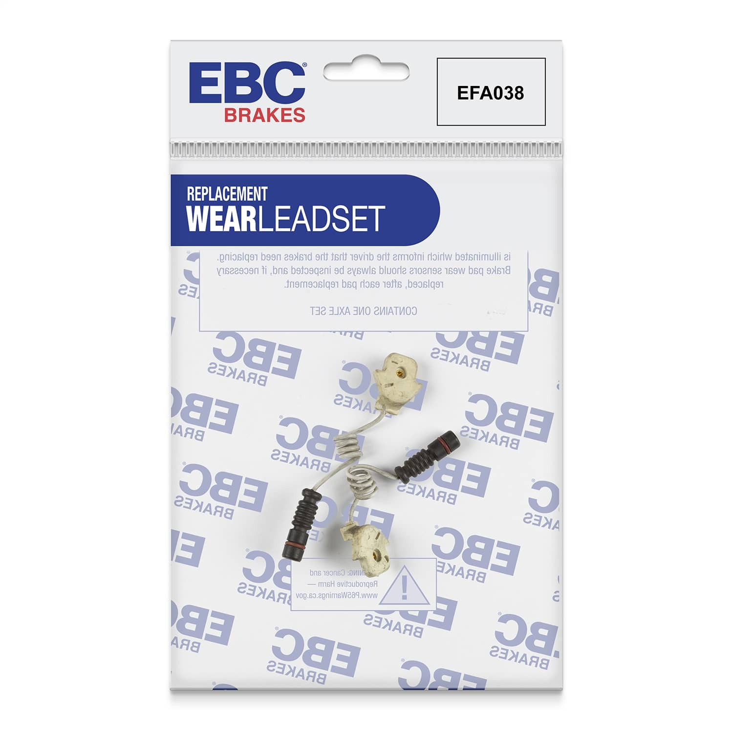 EBC Brakes - EFA038 - Disc Brake Pad Wear Sensor