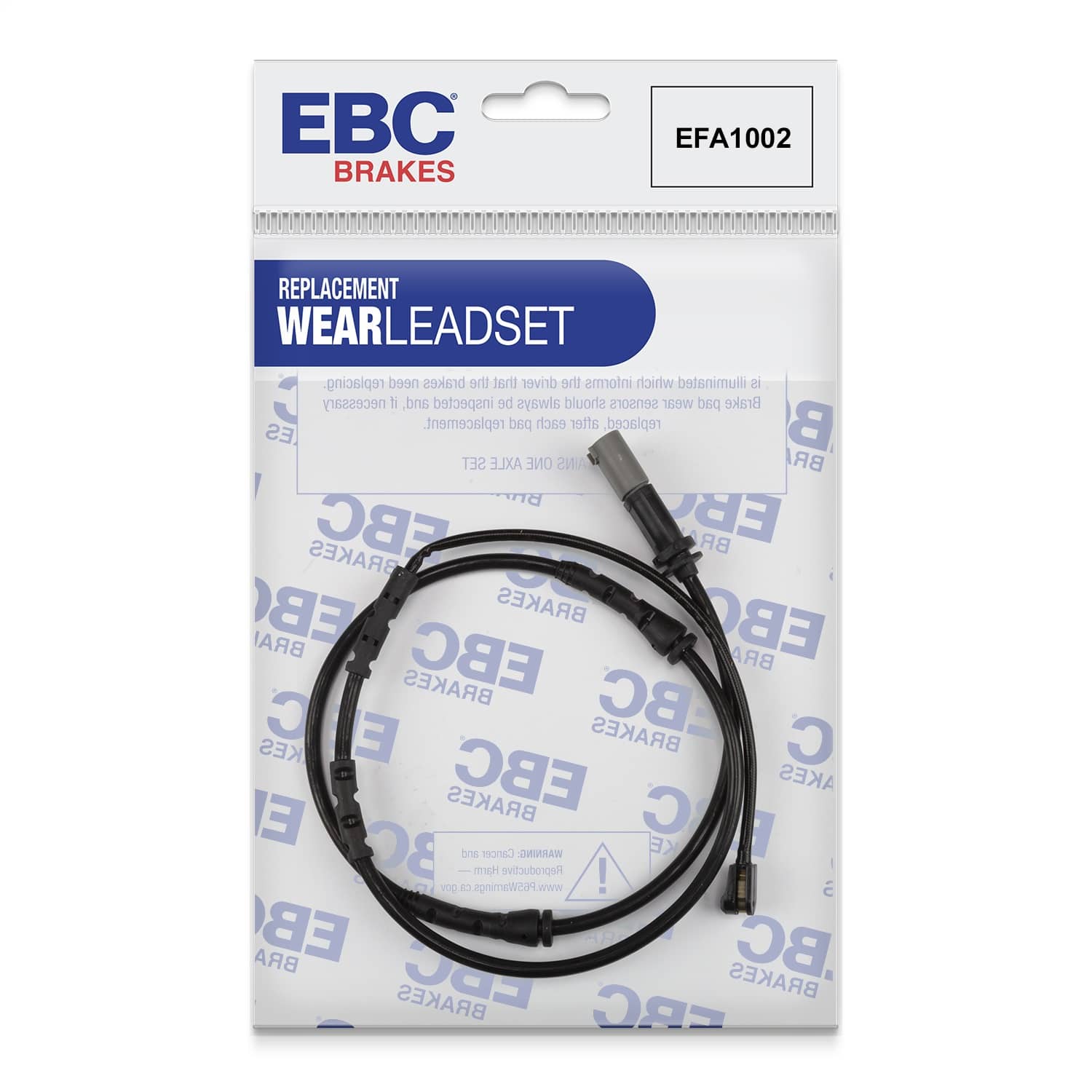 EBC Brakes - EFA1002 - Disc Brake Pad Wear Sensor