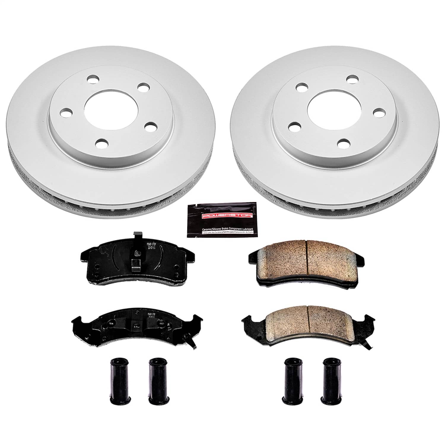 Power Stop - CRK1532 - Front - Disc Brake Pad and Rotor Kit
