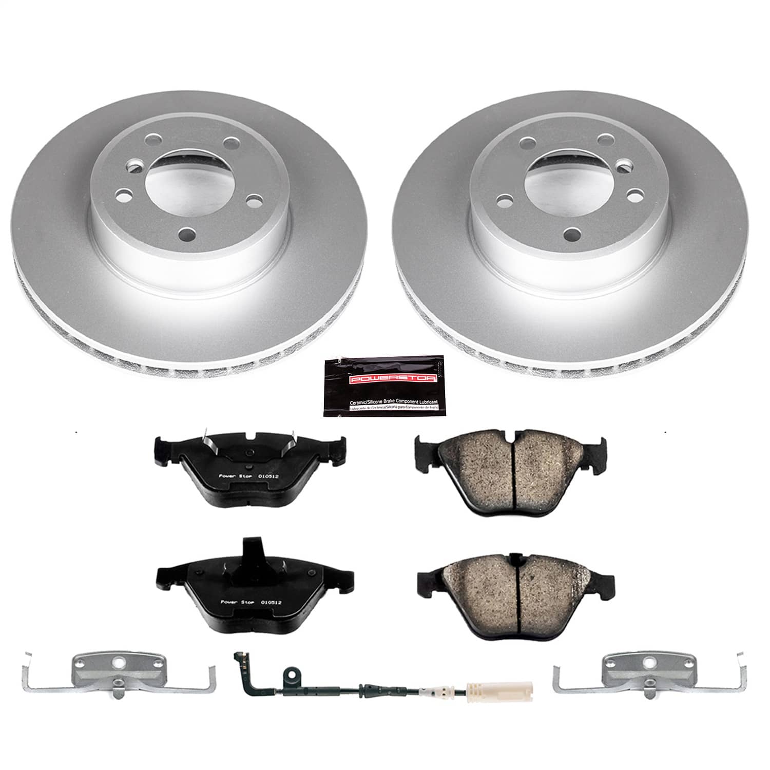 Power Stop - CRK2110 - Front - Disc Brake Pad and Rotor Kit