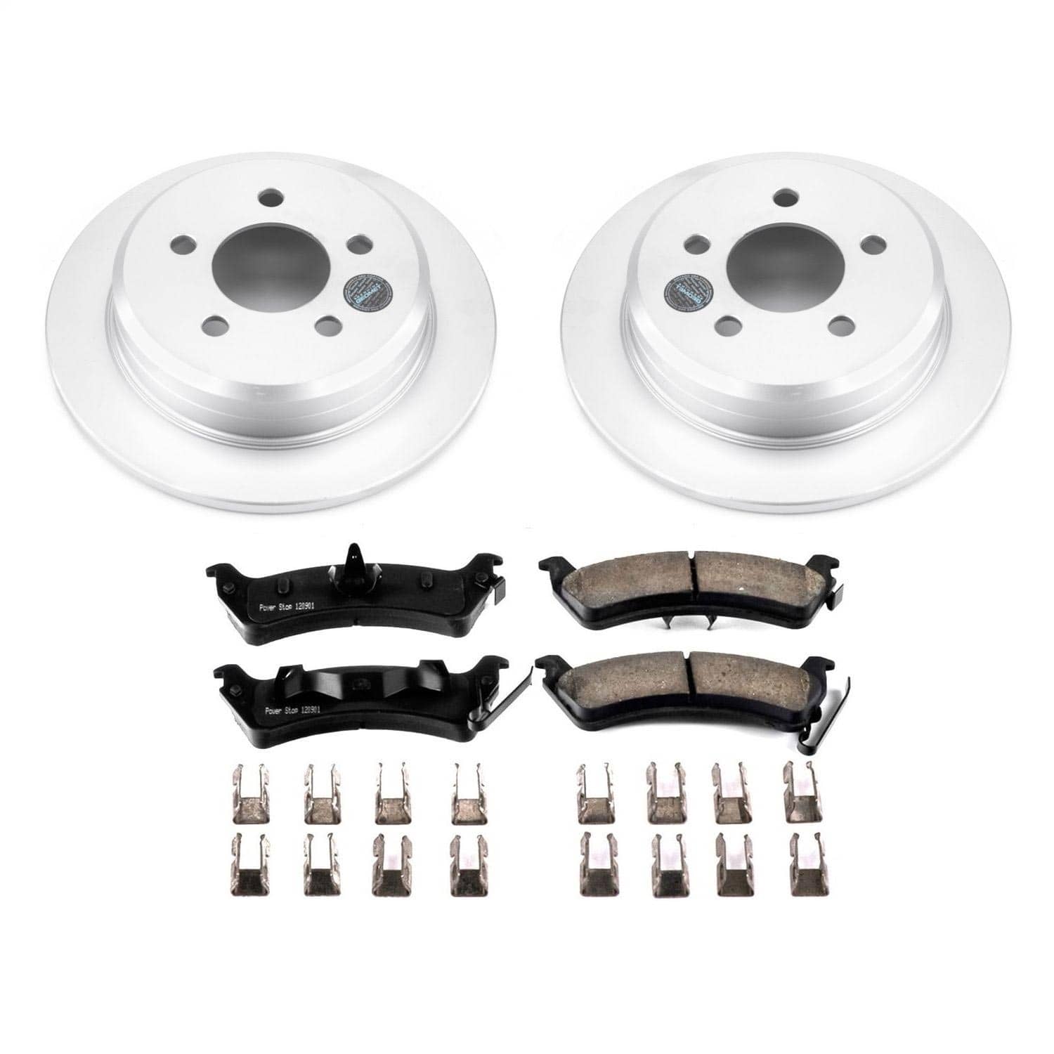 Power Stop - CRK2131 - Rear - Disc Brake Pad and Rotor Kit