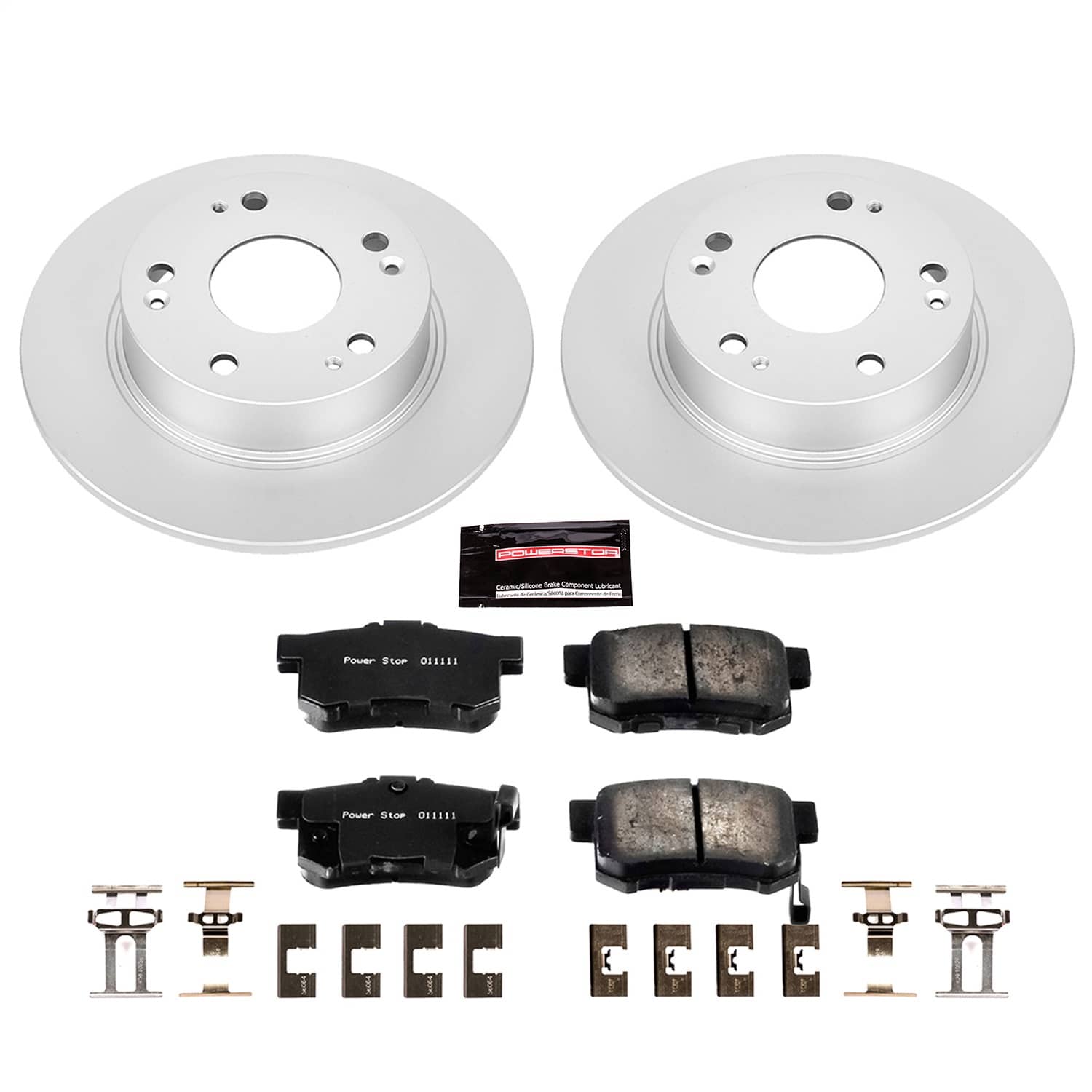 Power Stop - CRK2391 - Rear - Disc Brake Pad and Rotor Kit