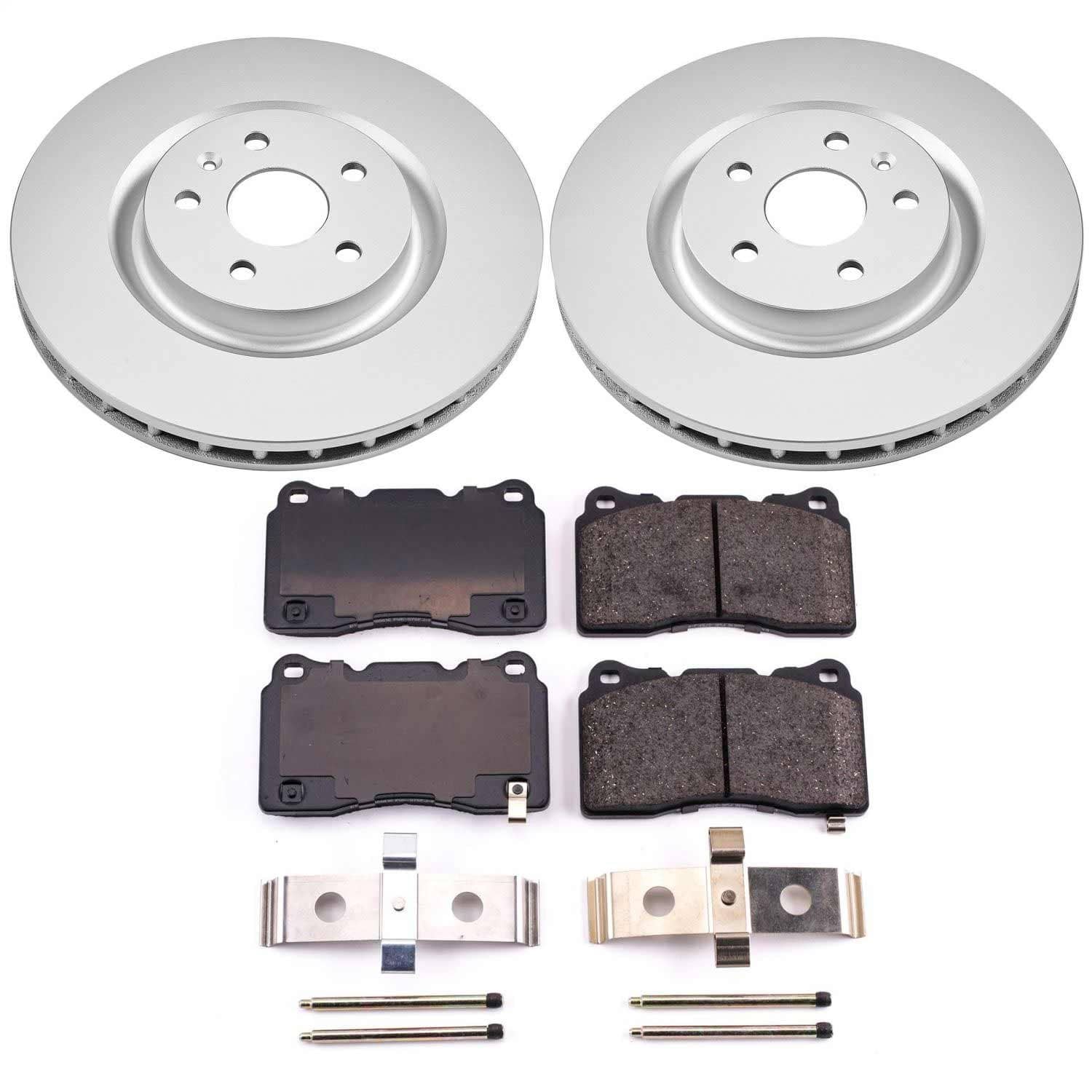 Power Stop - CRK2948 - Front - Disc Brake Pad and Rotor Kit