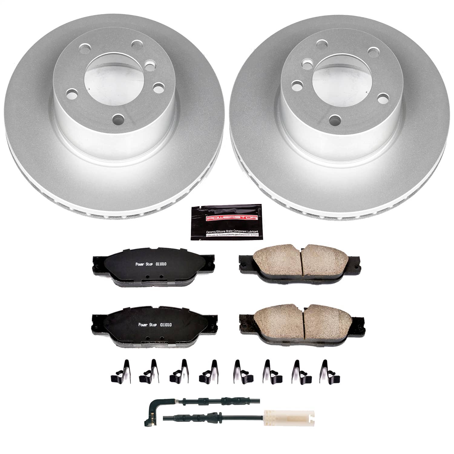 Power Stop - CRK3087 - Front - Disc Brake Pad and Rotor Kit
